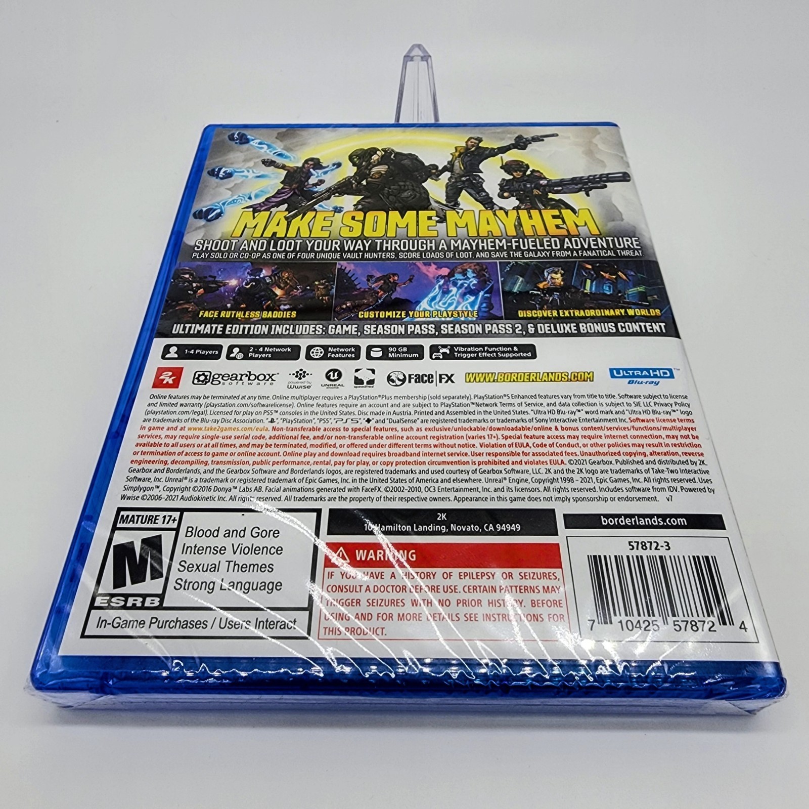 ⭐BRAND NEW/SEALED⭐ Borderlands 3 – Ultimate Edition for Sony PlayStation 5 (PS5)