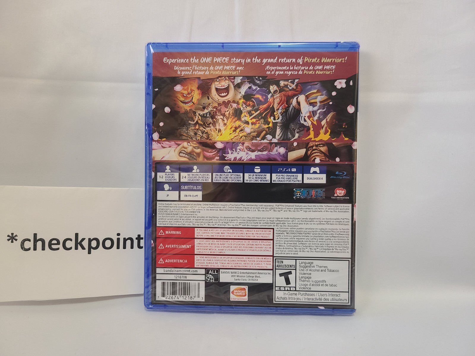 NEW One Piece: Pirate Warriors 4 (Sony PlayStation 4 / PS4)) SEALED RARE US Ver.