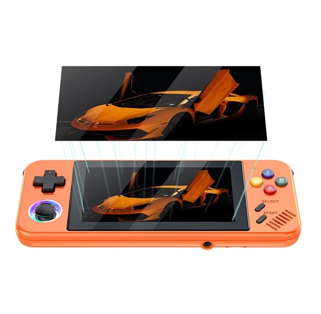 SJGAM M41P Retro game handheld w/wireless Controller 64GB 20 emulators 20k games