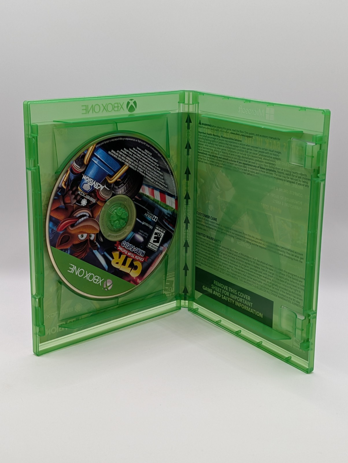 CTR Crash Team Racing Nitro Fueled Nitros Oxide And Pin Bundle Microsoft XboxOne