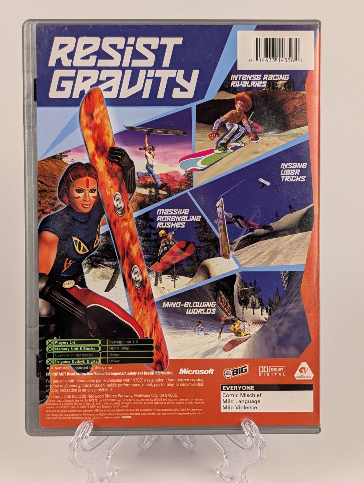 SSX Tricky (Microsoft Xbox, 2001) ➡️CIB Complete – Tested – Near Mint 📀!