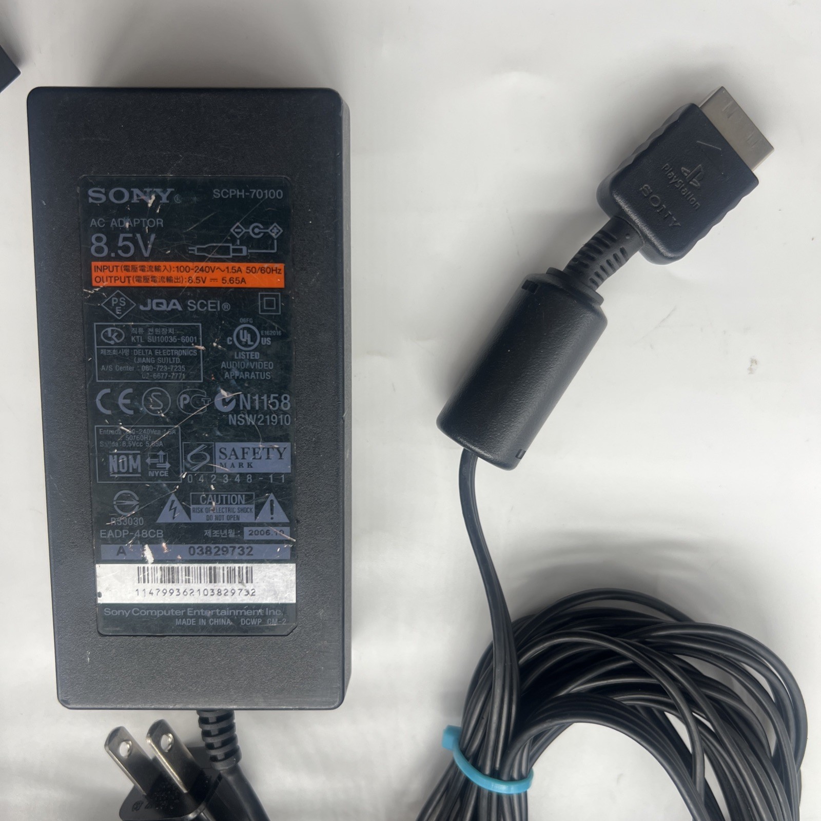 Sony PlayStation 2 PS2 Slim SCPH-70012 Console System OEM Bundle – Tested