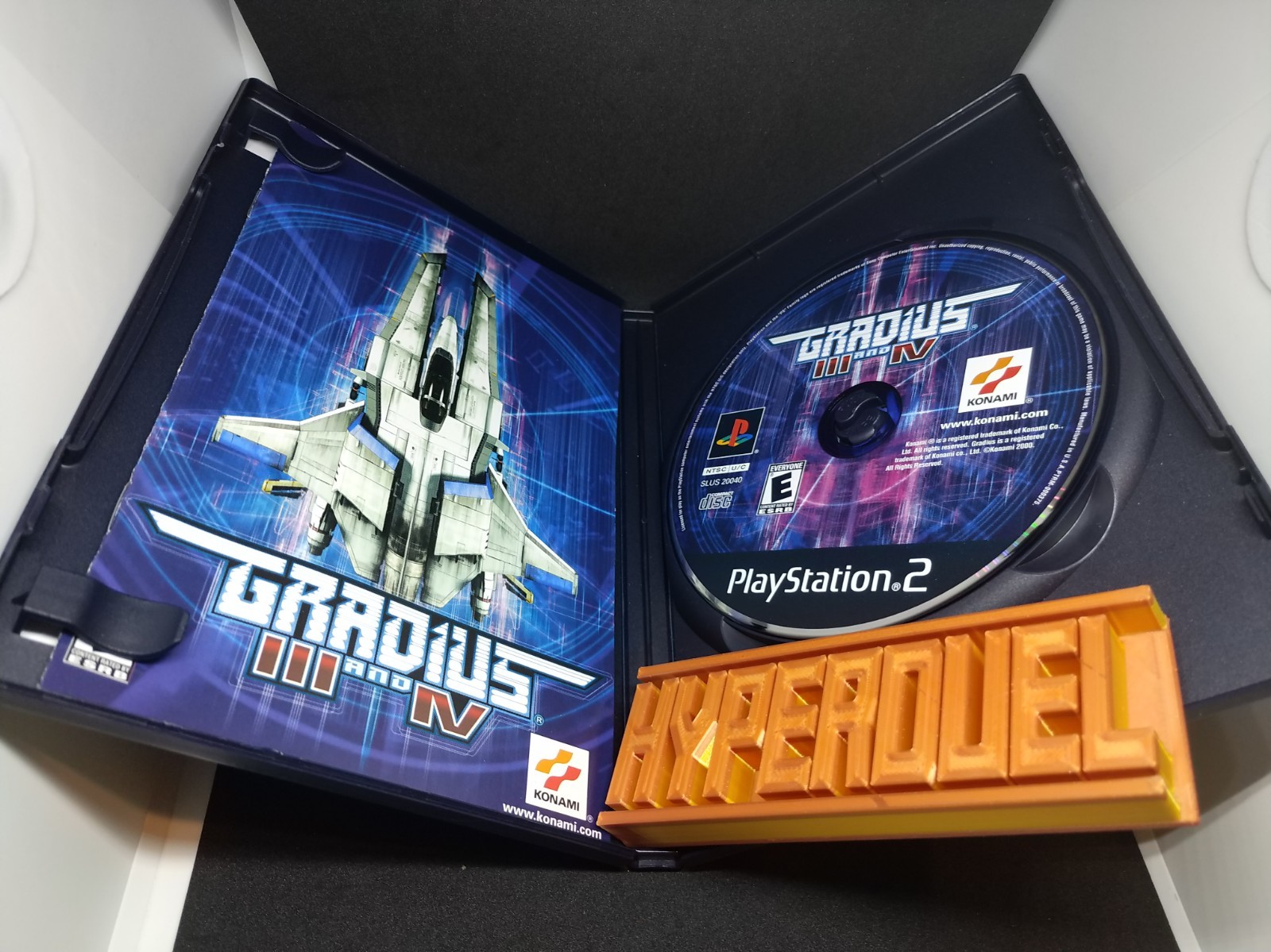 GRADIUS III & IV PS2 SIGNED BY AKIRA YAMAOKA CIB PROOF Free S&H In USA