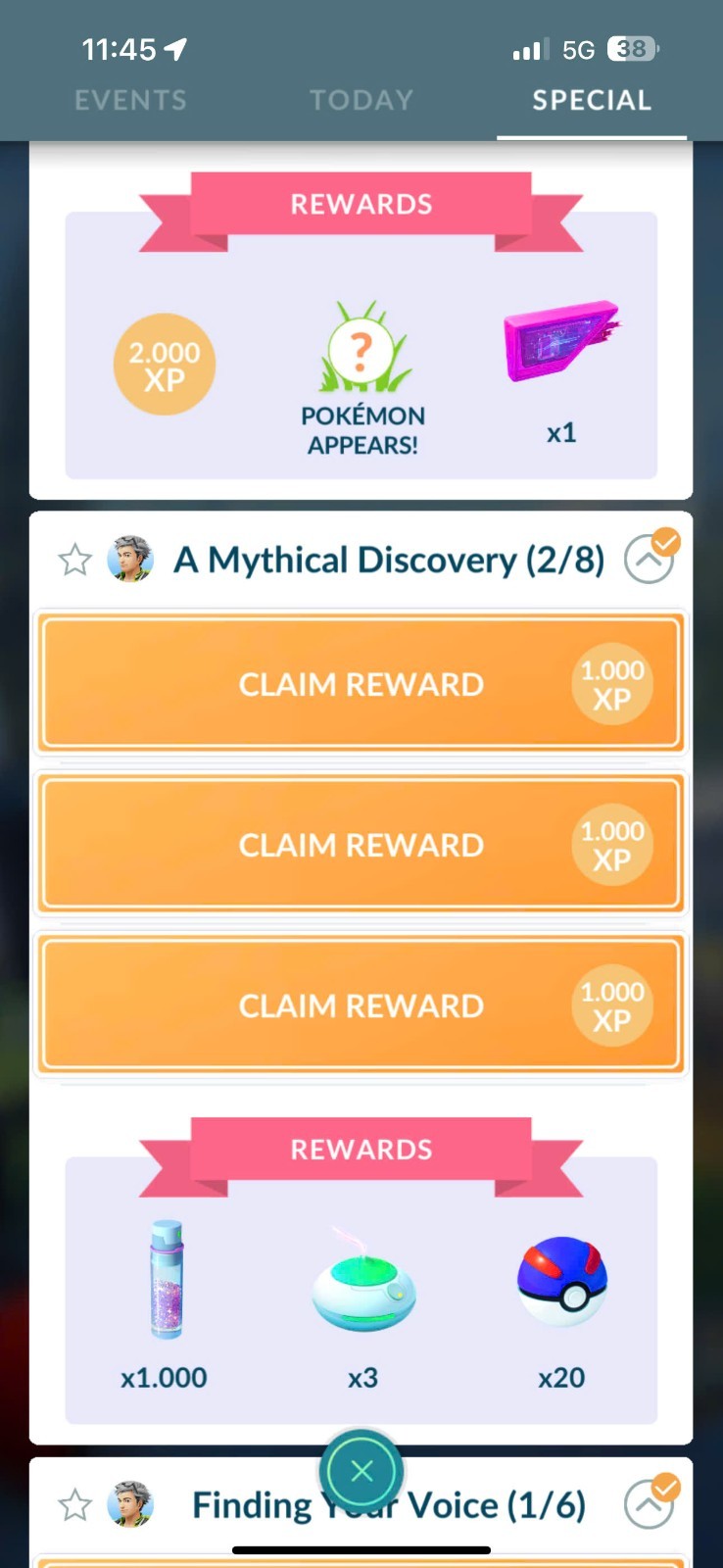 PoGo ✨ PokéPark KANTO Background – Shiny Articuno ✨Mini P.T.C 20k+ Stardust