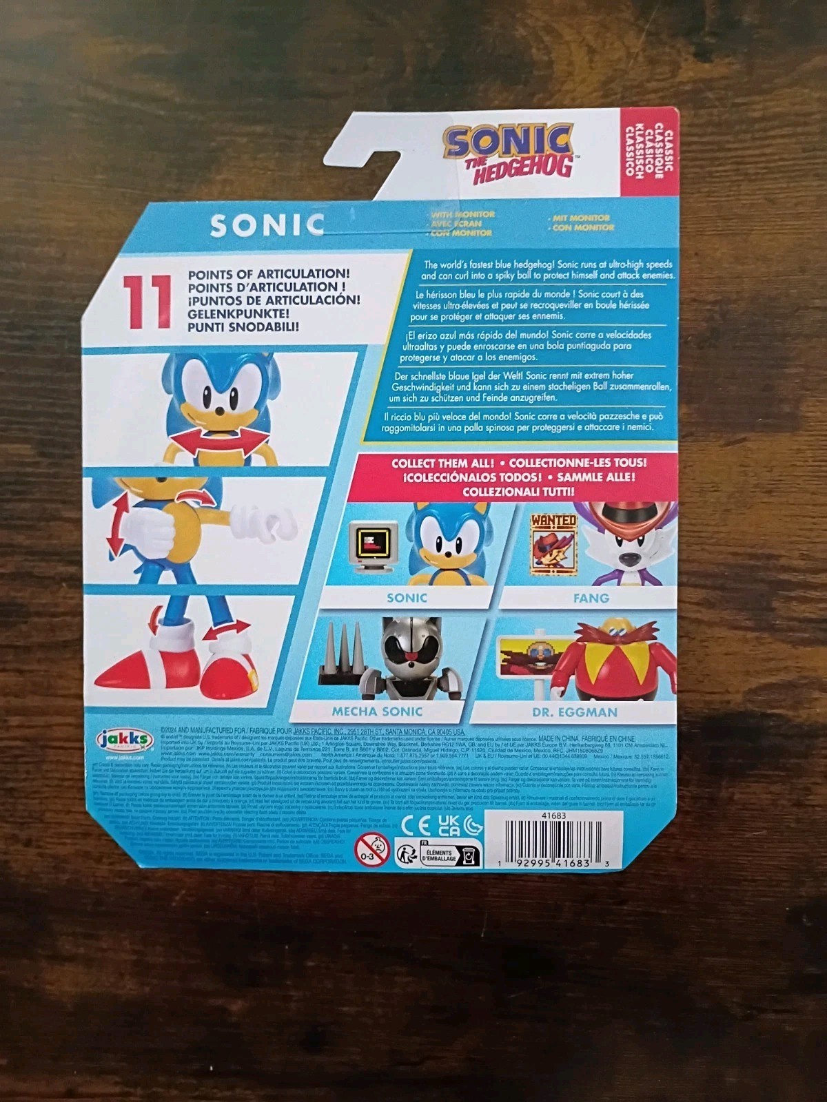 6-PK SONIC the HEDGEHOG 4″ Lot Tails Classic Modern Metal 35th Jakks SEGA