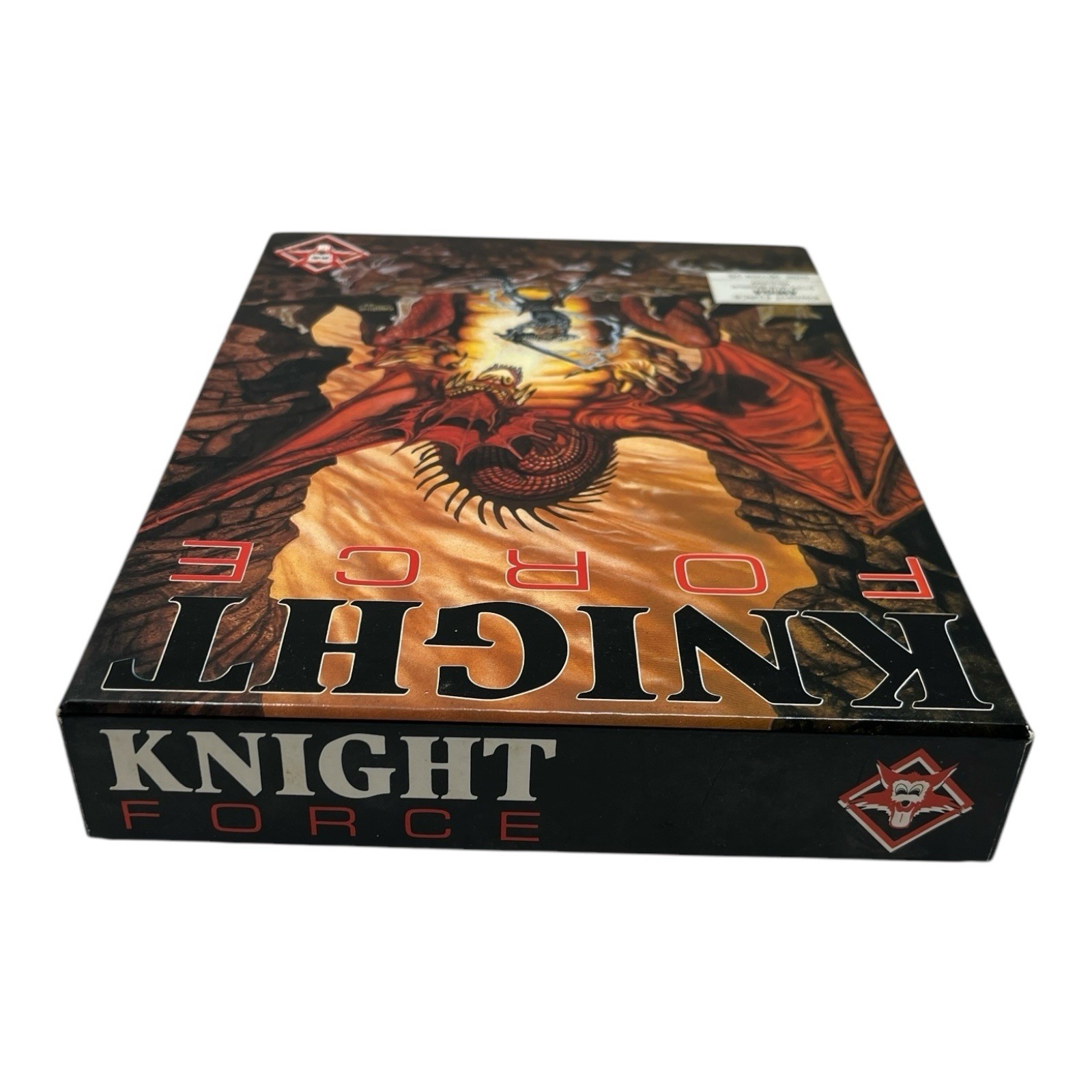 Knight Force Boxed Commodore Amiga Game Complete Titus TESTED & WORKING EUC
