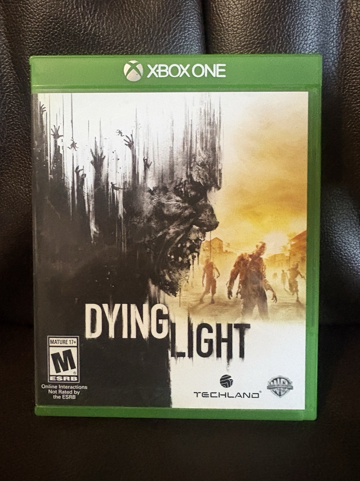 Dying Light Xbox One Warner Bros. Action & Adventure Survival Horror Manual 2015