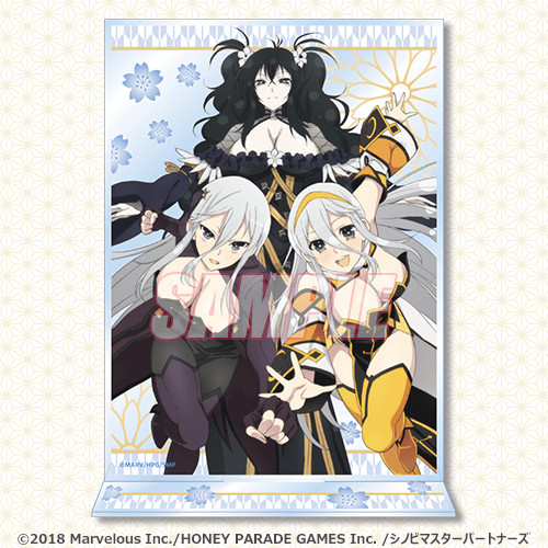 [Acrylic stand] Fubuki Gekko Senko Senran Kagura Prize B, 5.5 x 3.9 in Unopened