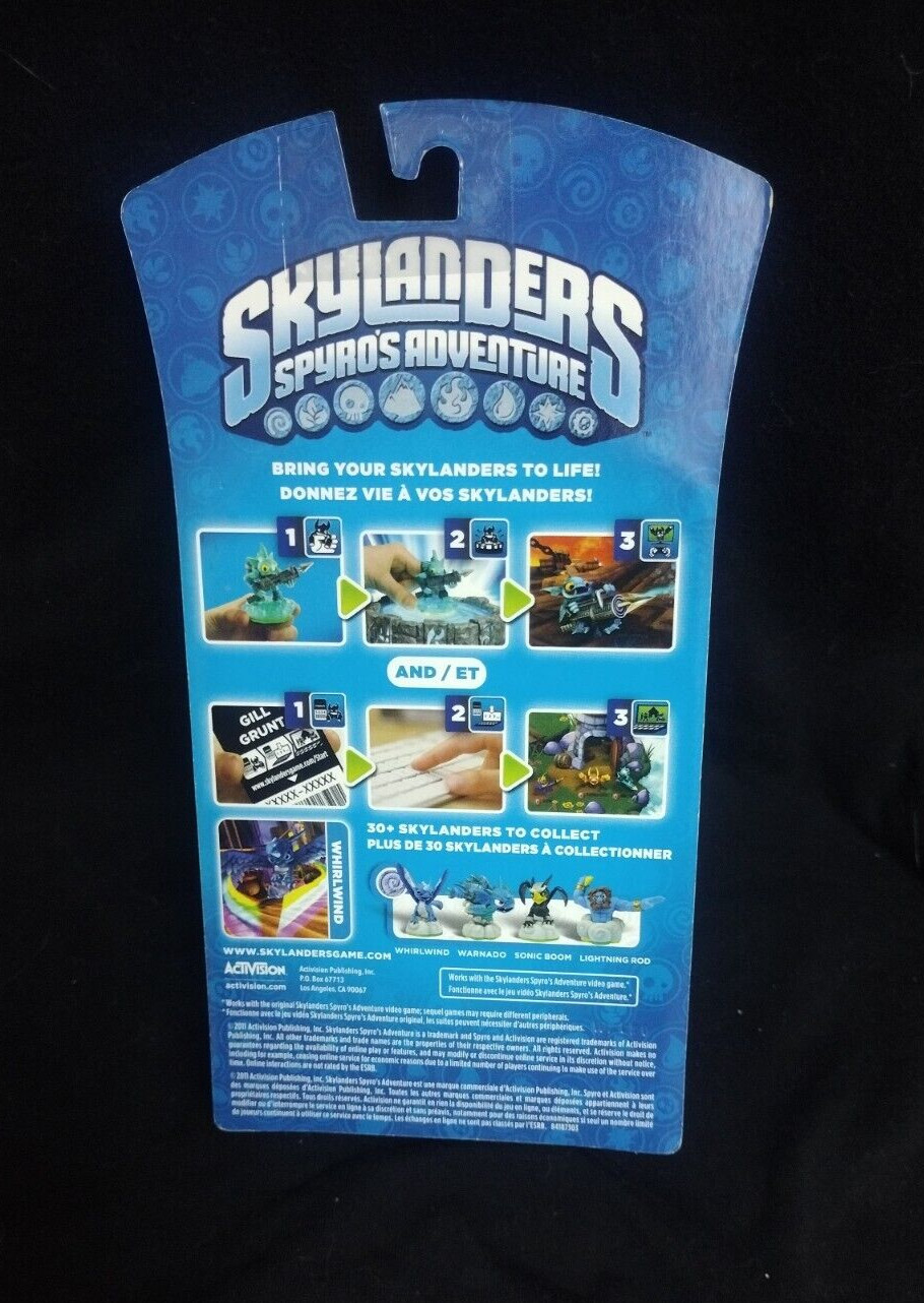 Whirlwind Skylanders Series 1 Spyro’s Adventure NEW BY COLLECTOR