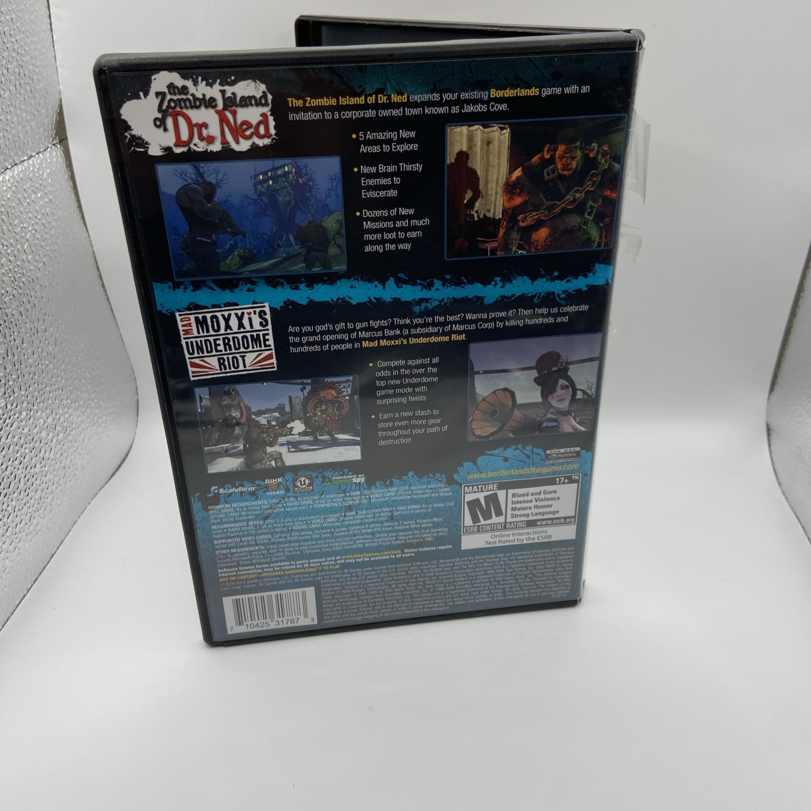 Borderlands Double Game Add-On Pack: The Zombie Island of Dr. Ned & Mad Moxxi’s