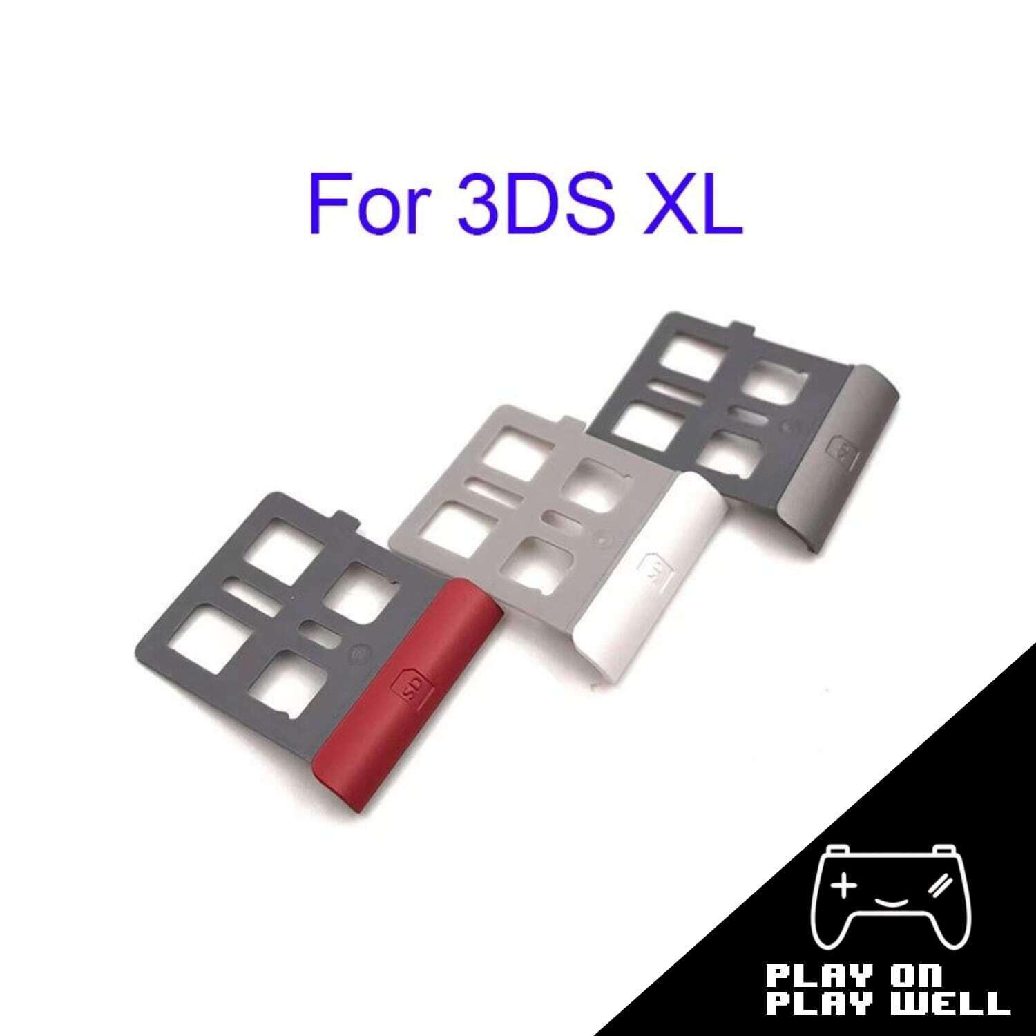 SD Game Card Slot Cover Holder Frame for 3DS LL 3DS XL Console – 5 Colors