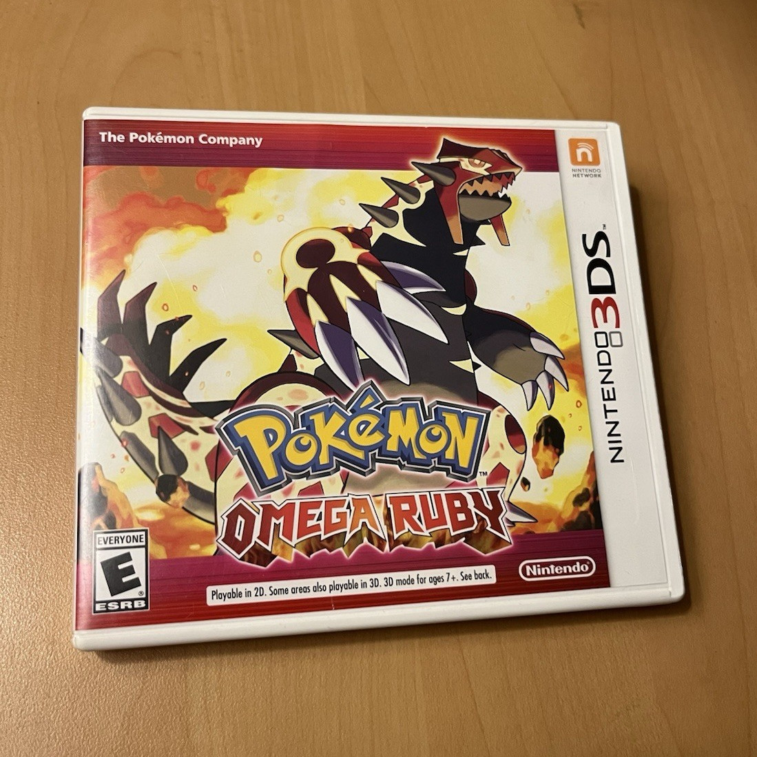 Pokemon Omega Ruby Nintendo 3DS CASE ONLY Authentic NO GAME READ SHIPS FAST