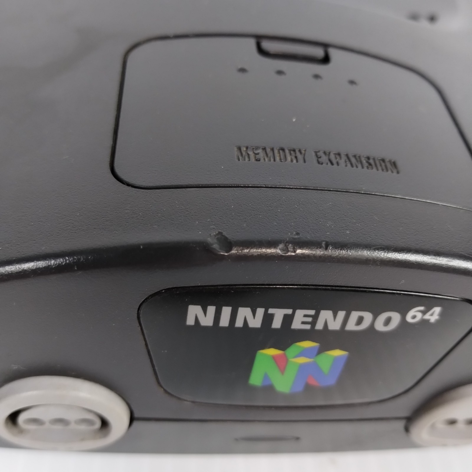 Nintendo 64 Console With Expansion Pak & Red Controller + All Cords – TESTED
