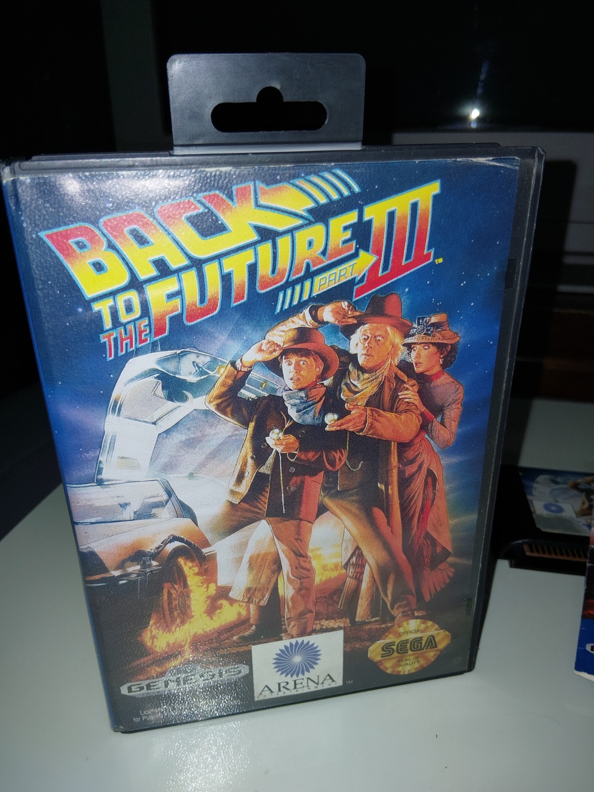 Sega Genesis Back To The Future III 3 CIB With Manual Tested And Working