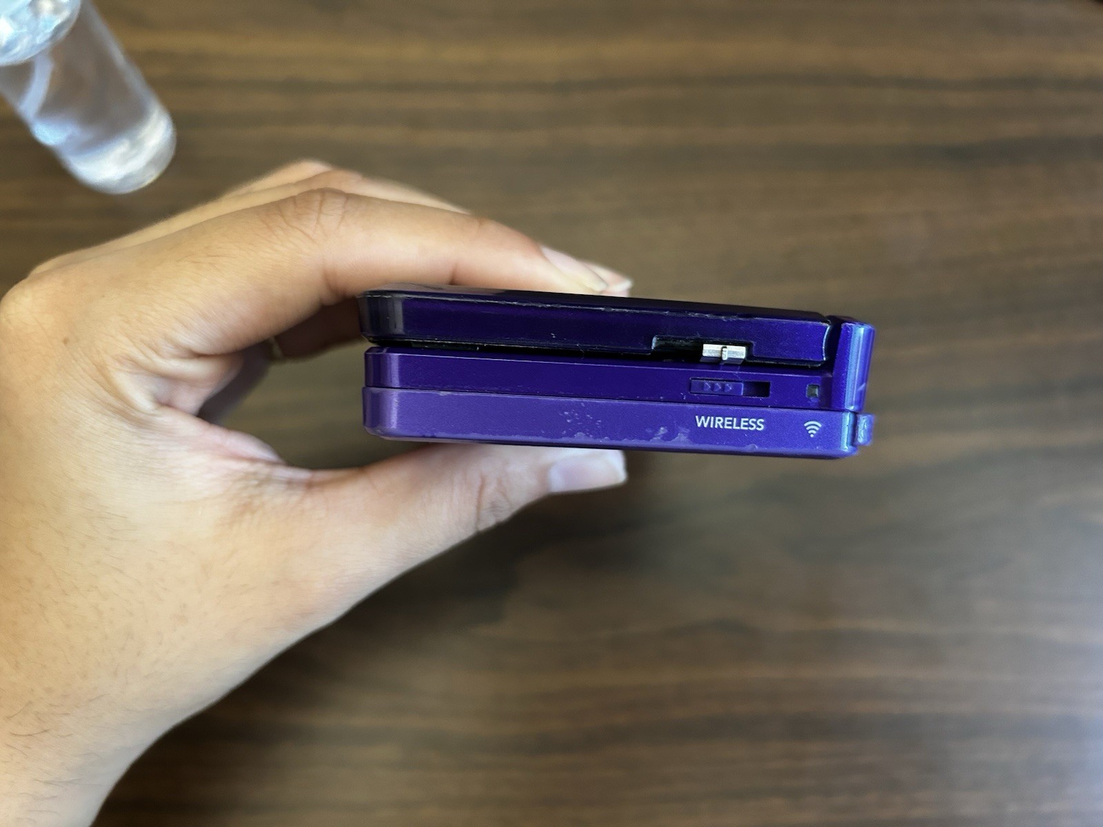 USA VERSION Nintendo 3DS Handheld System tested/working-midnight purple (B)