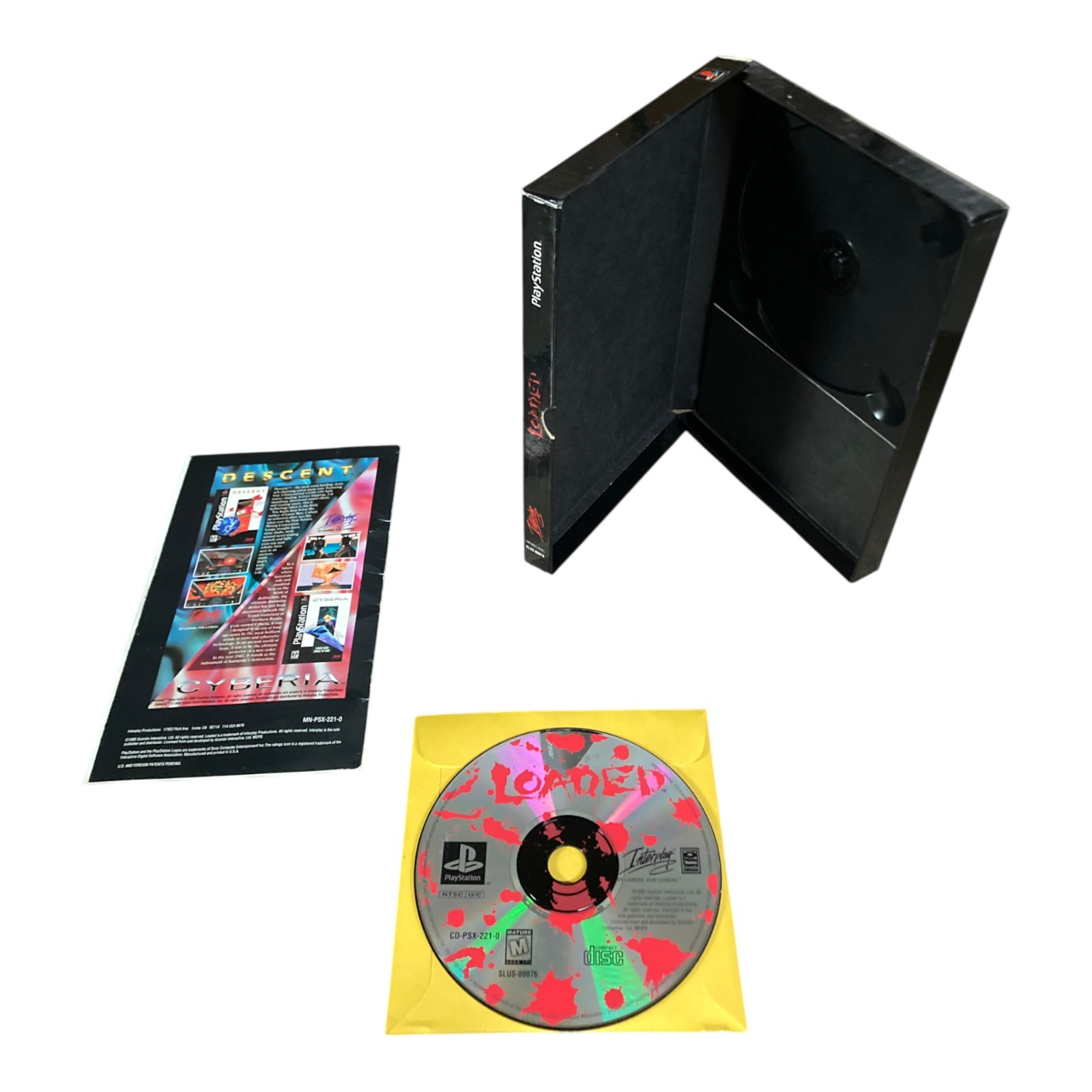Sony PlayStation 1 PS1 CIB COMPLETE TESTED Loaded Long Box 1996
