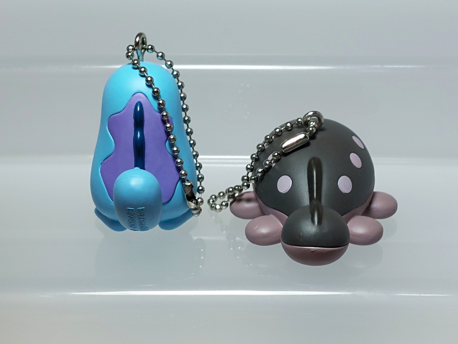 Quagsire Clodsire Pokemon Swing Collection Keychain Figure Bandai P06 0.8-1.5in