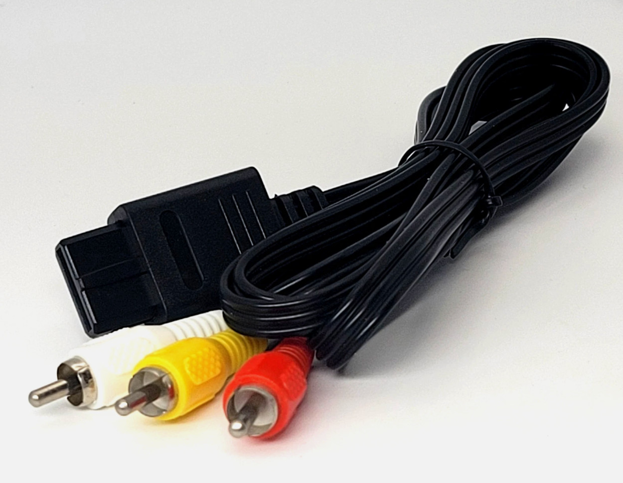 N64 SNES Gamecube Nintendo 6FT RCA AV TV Audio Video Stereo Cable Cord OEM USA
