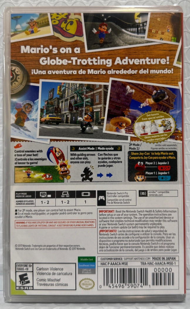 Super Mario Odyssey – Nintendo Switch