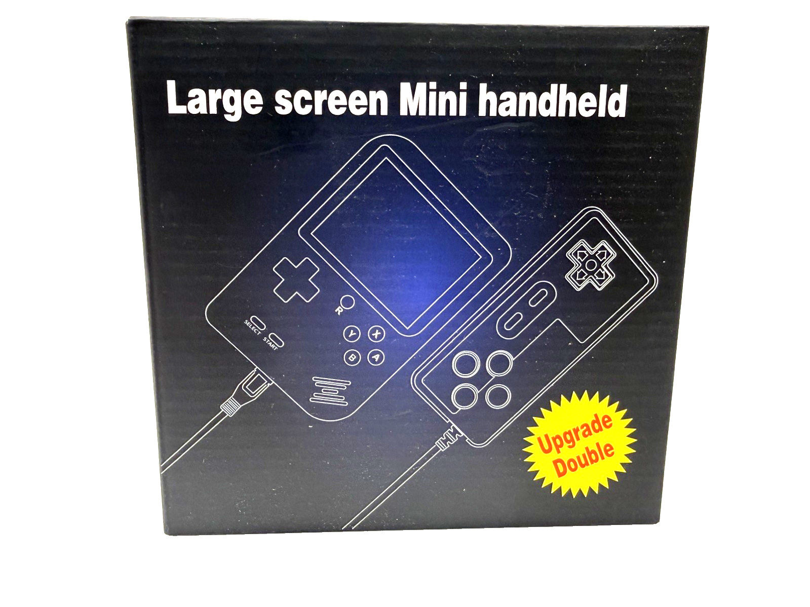 NEW-VIDEO GAME RETRO 3”LED LARGE SCREEN MINI HANDHELD THIS CAN CONNECT TO TV.128