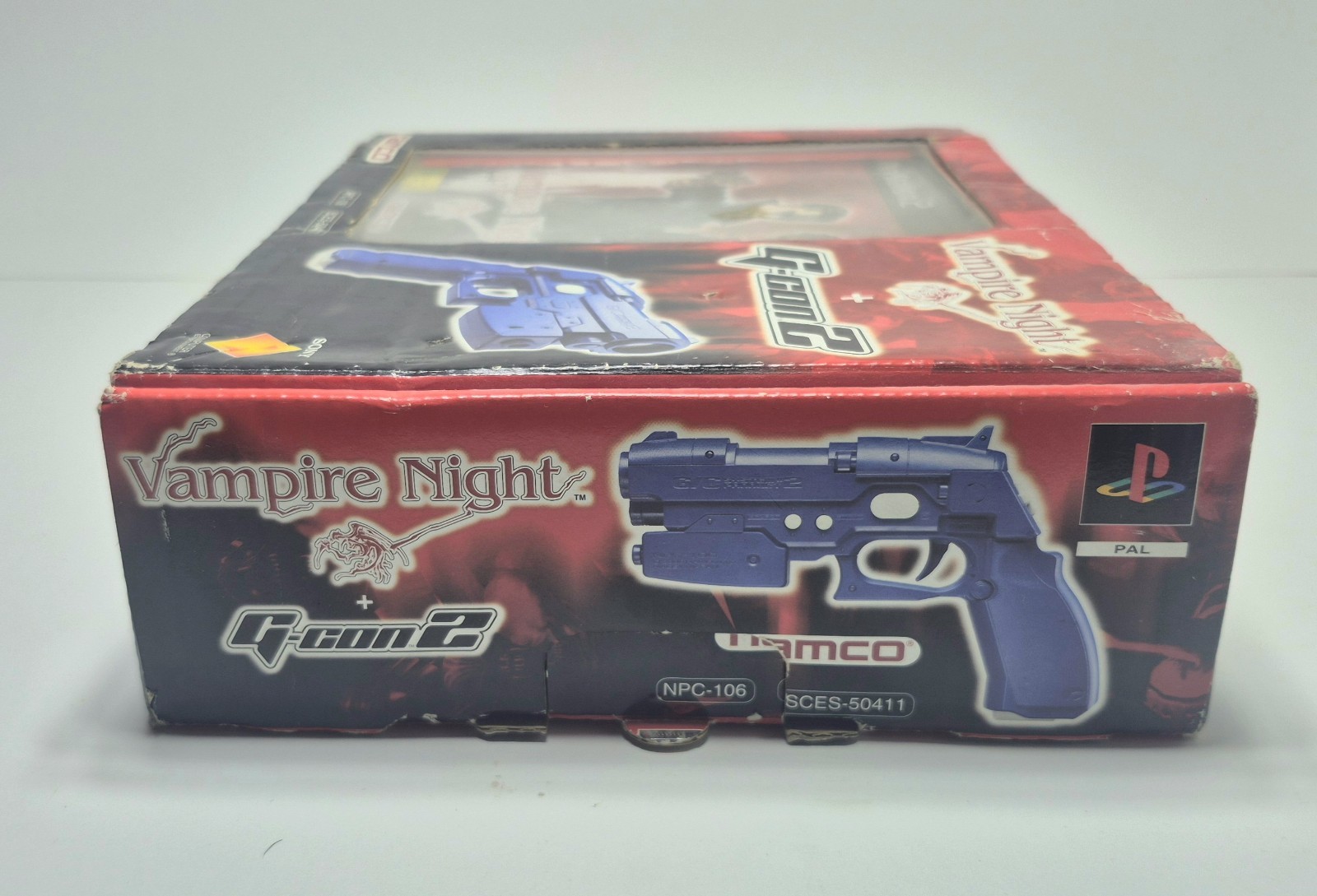 ​Vampire Night G-Con 2 Lightgun Bundle PS2 PAL Brand New In Box Namco Sony VGC