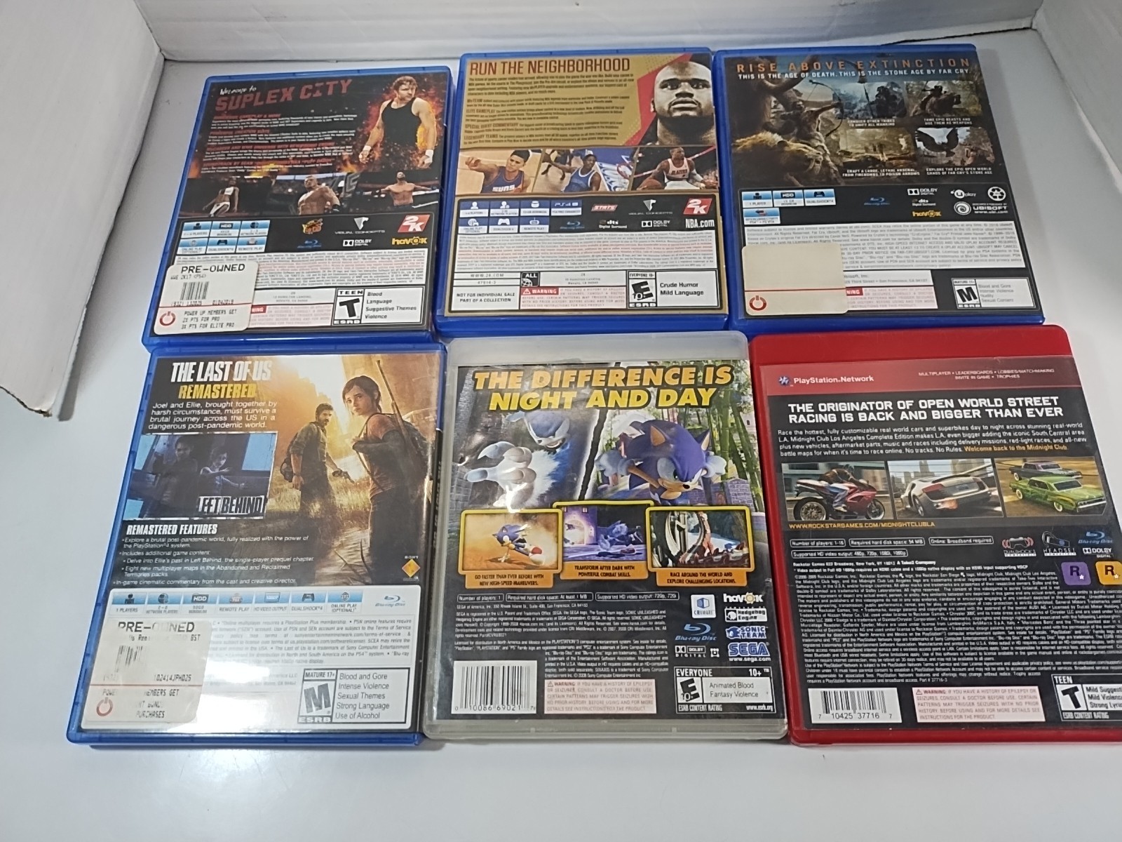 Assorted Lot of 40 Empty Game Cases & Manuals ~ Xbox PlayStation Nintendo Wii