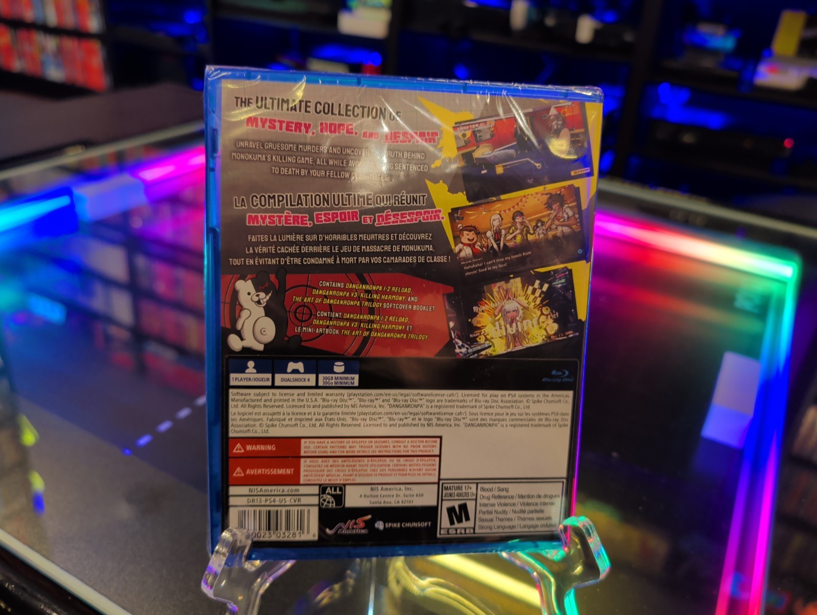 New Factory Sealed Danganronpa Trilogy Set for PlayStation 5 PS5 Visual Novel