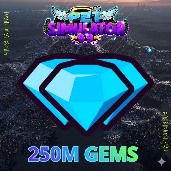 Pet Simulator 99(Pet Sim 99 PS99) 💎250M 1B 2B 5B 10B 20B GEMS | Fast Delivery!