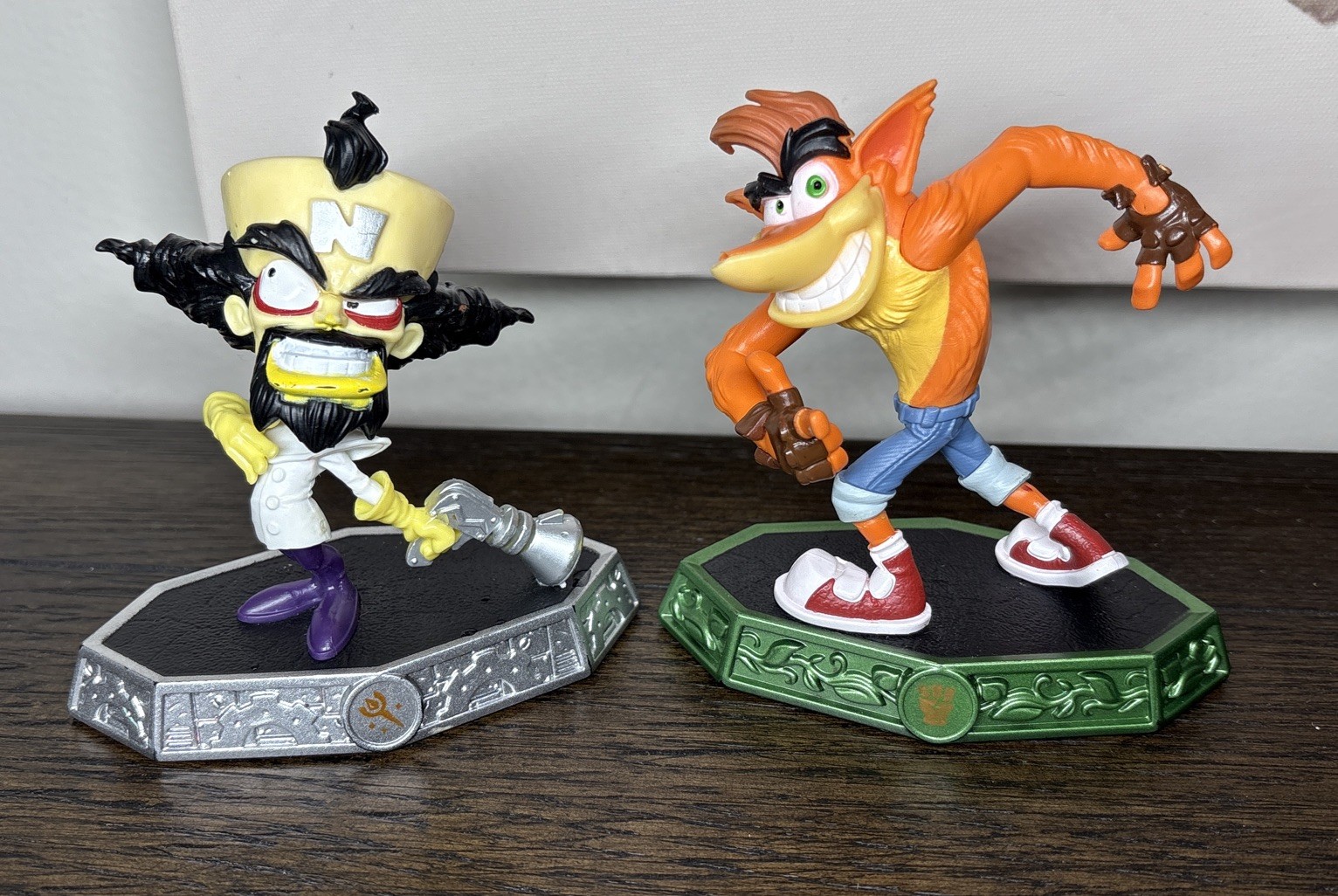 Activision Skylanders Imaginators Sensei Crash Bandicoot and Dr Neo Cortex A