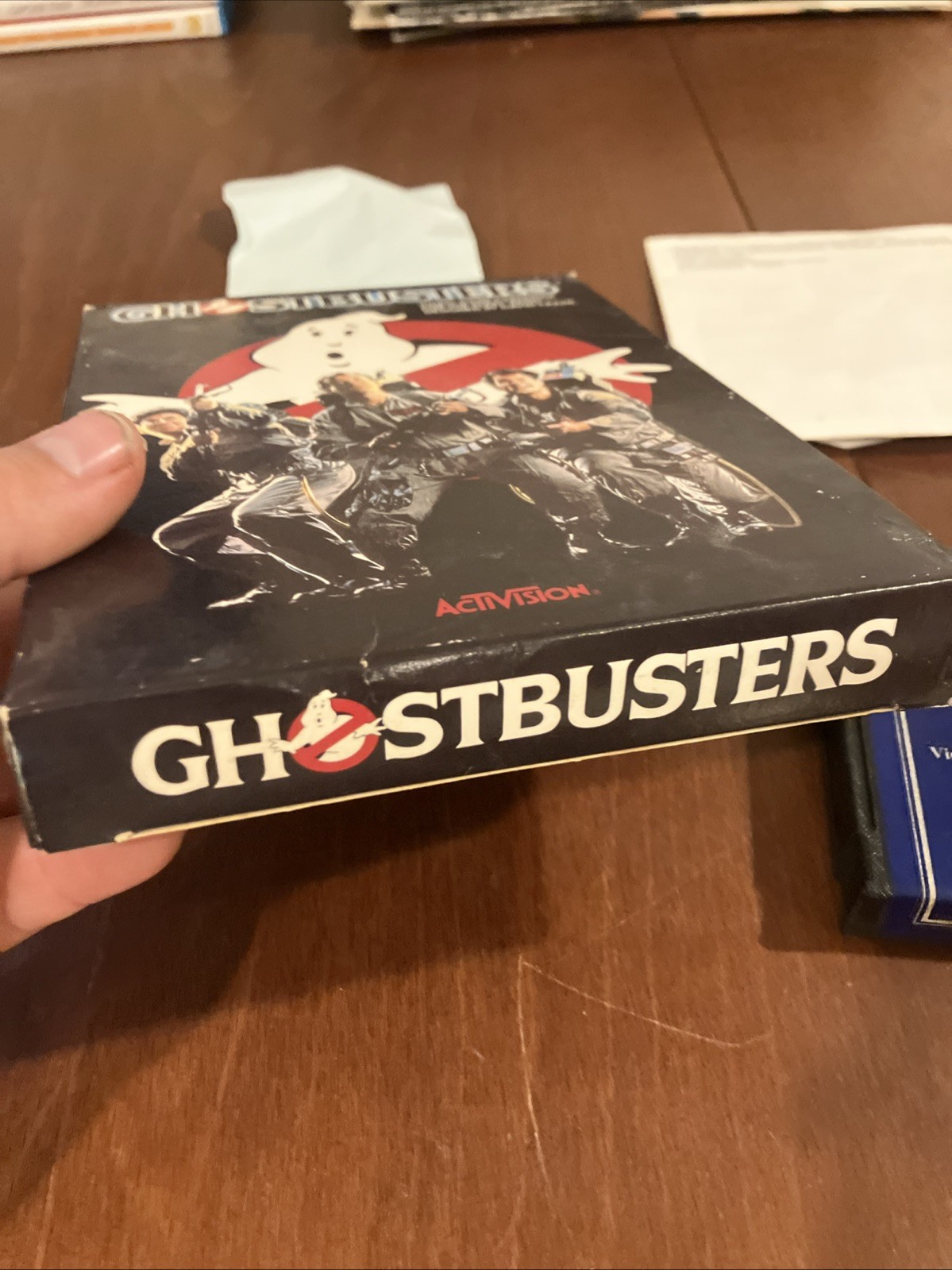 Atari 2600 Ghostbusters:CIB, Box, Manual, and Game, Tested and Working
