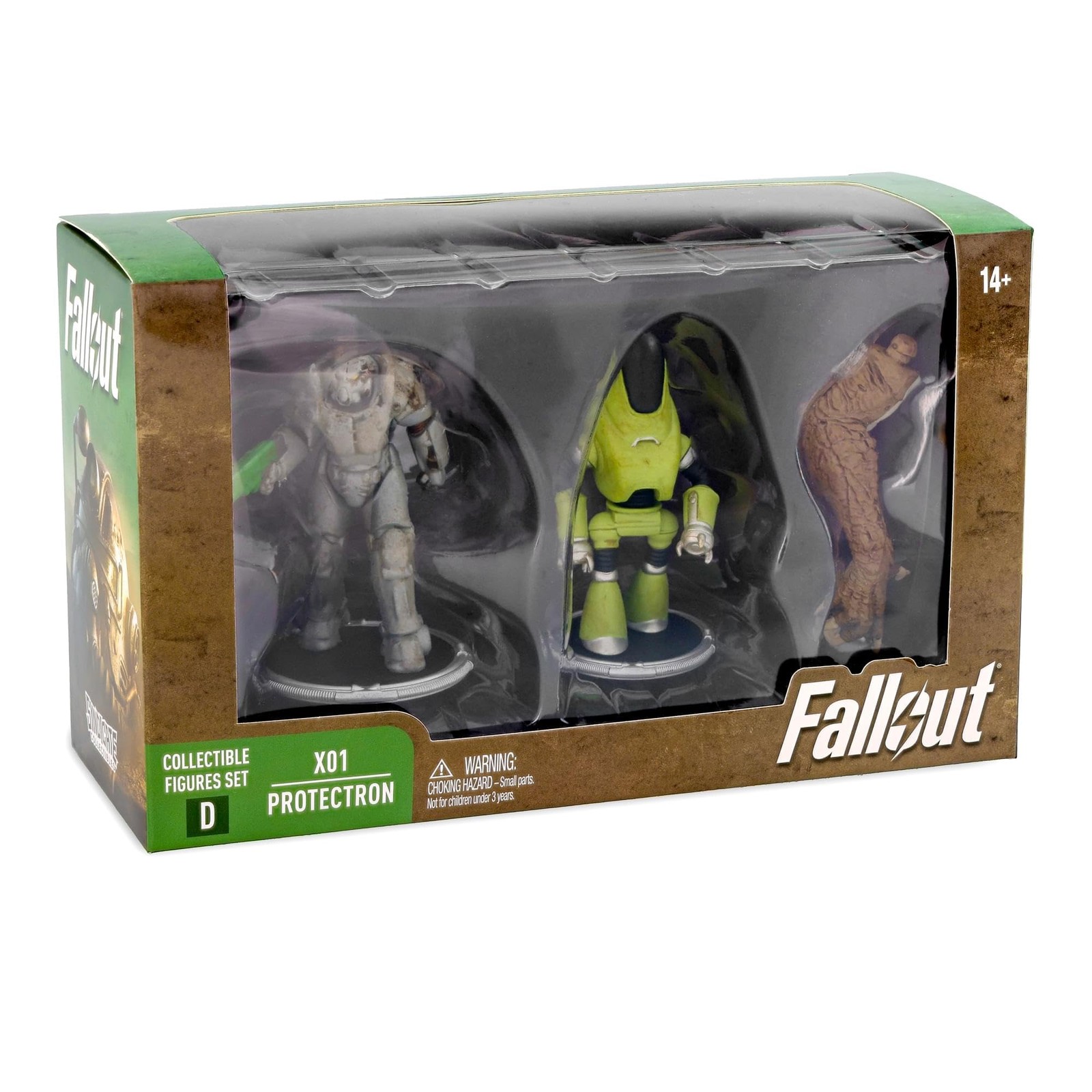 Fallout X01 and Protectron Mini Figure Set 3 Inch Collectible Toys