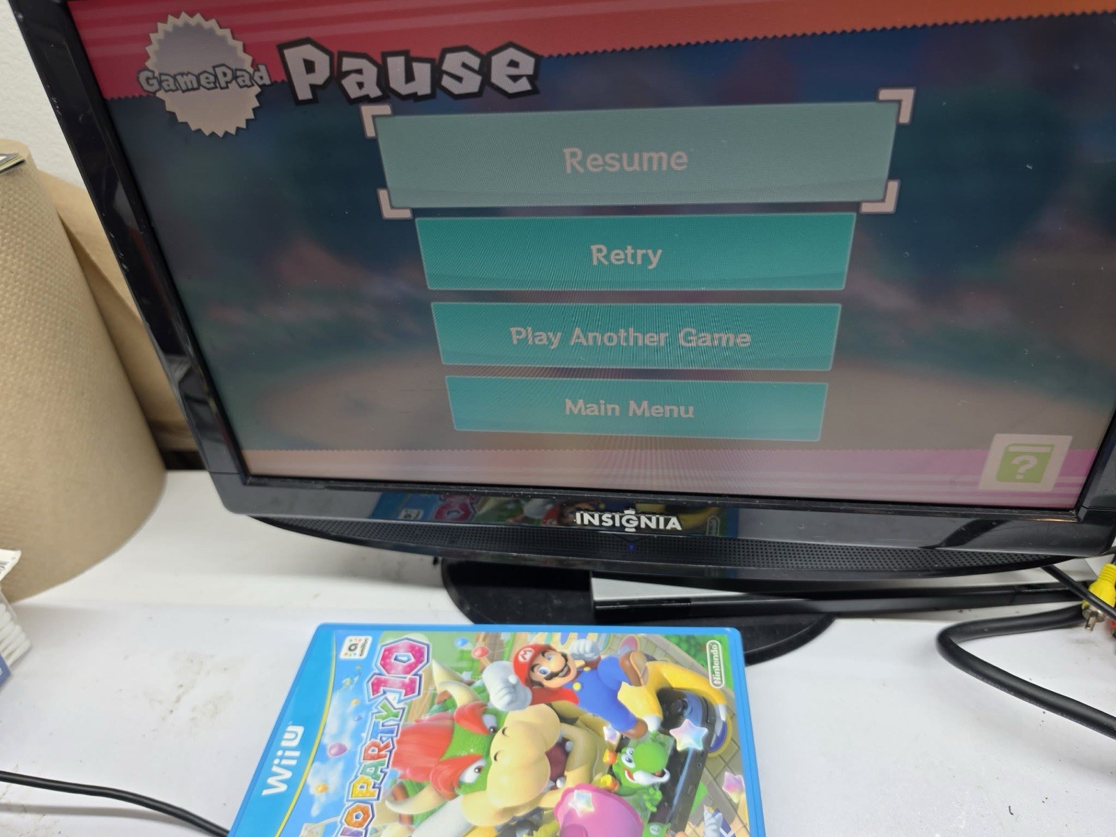 Mario Party 10 (Nintendo Wii U, 2015) Game Case Manual – Tested and Working