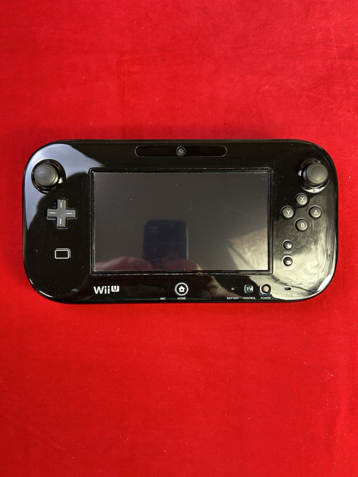 Nintendo WII U REPLACEMENT GAMEPAD CONTROLLER (WUP-010 USA) Tested OEM
