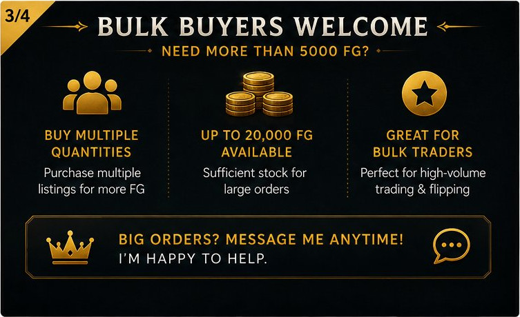 5000 D2JSP Forum Gold (FG) | Bulk Order | Fast Delivery | D2R D4 POE