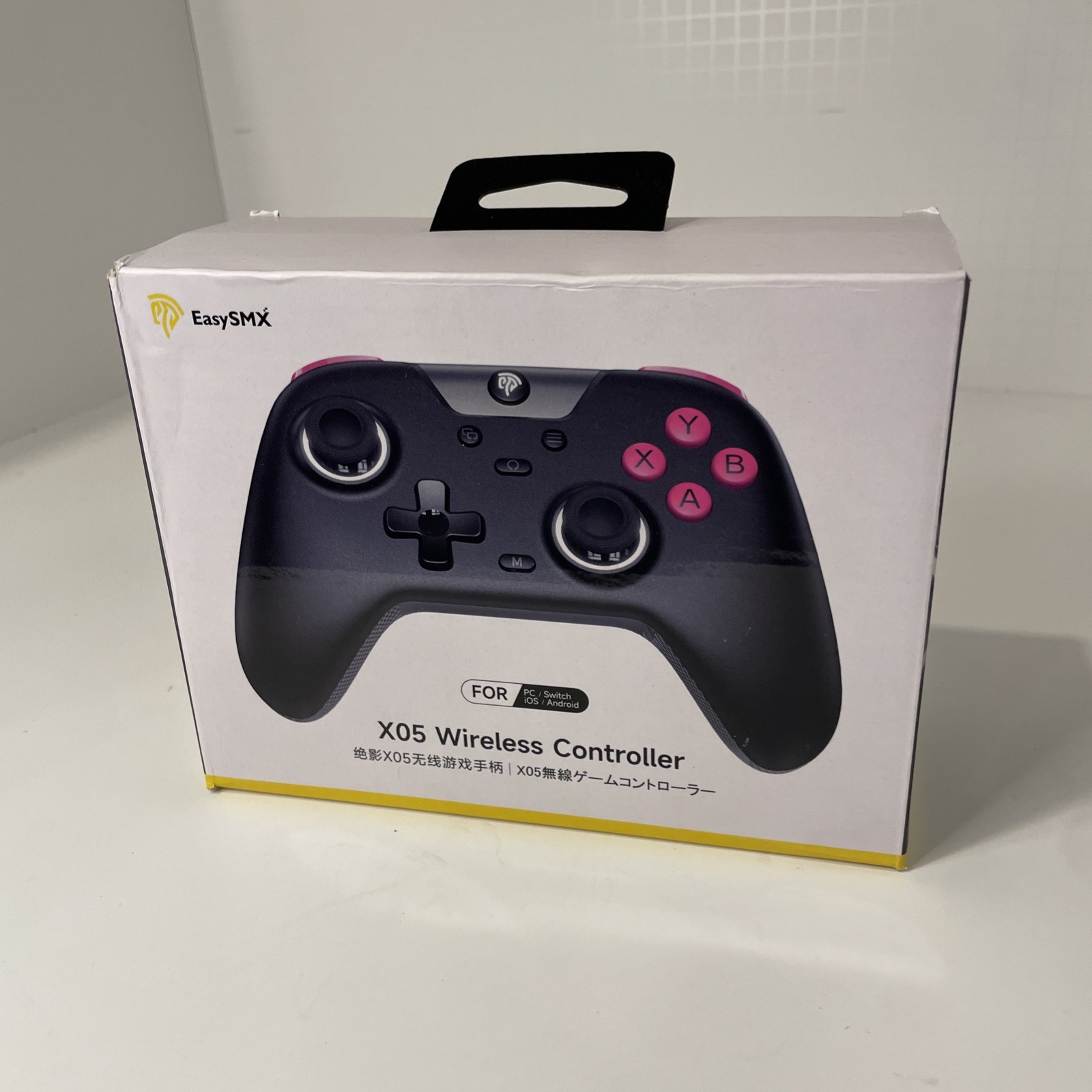 Open box X05 Wireless Controller for PC/Steam/iPhone/Android/Switch TESTED