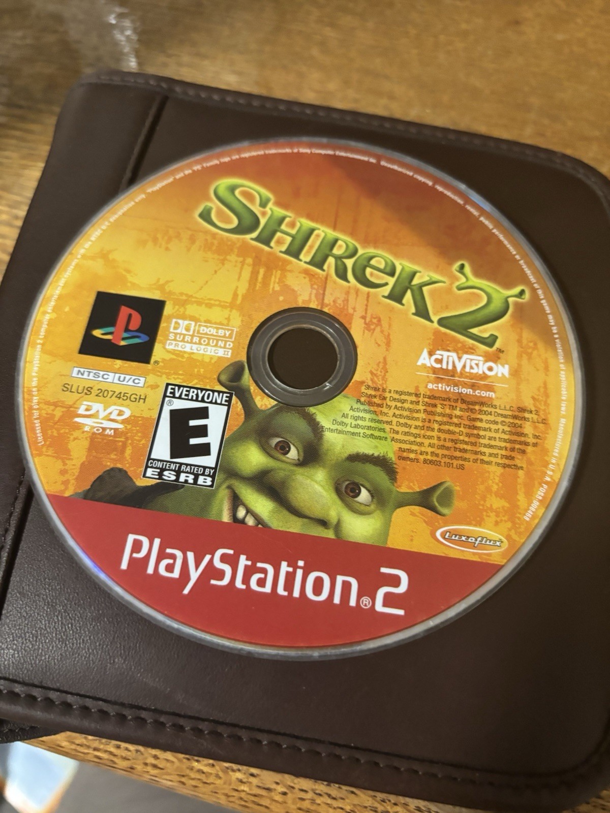 Activision Shrek 2 Sony PlayStation 2 E-Everyone NTSC-U/C Shrek Series