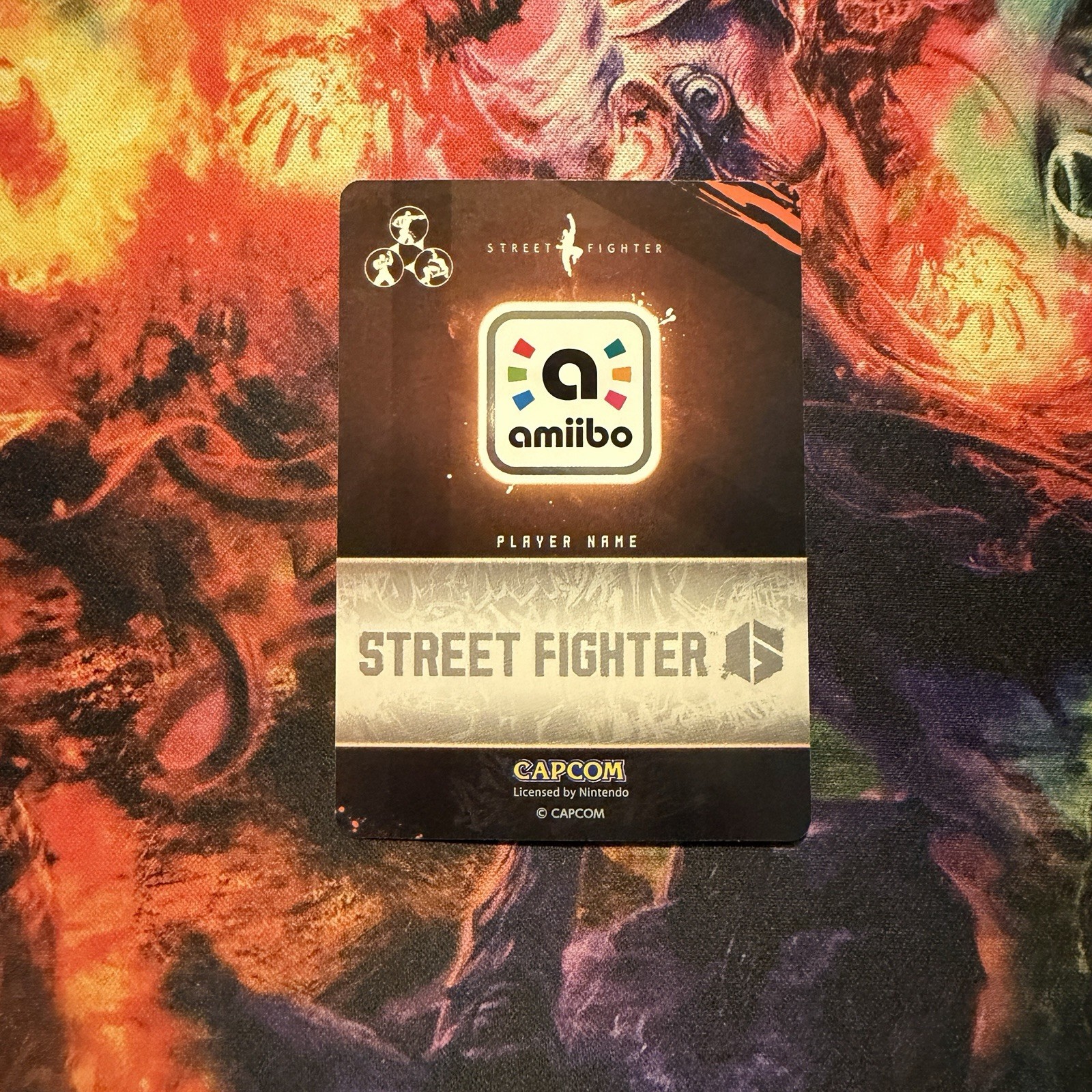 Street Fighter 6 Amiibo Series 2 Card Akuma #052 Mint Pack Fresh