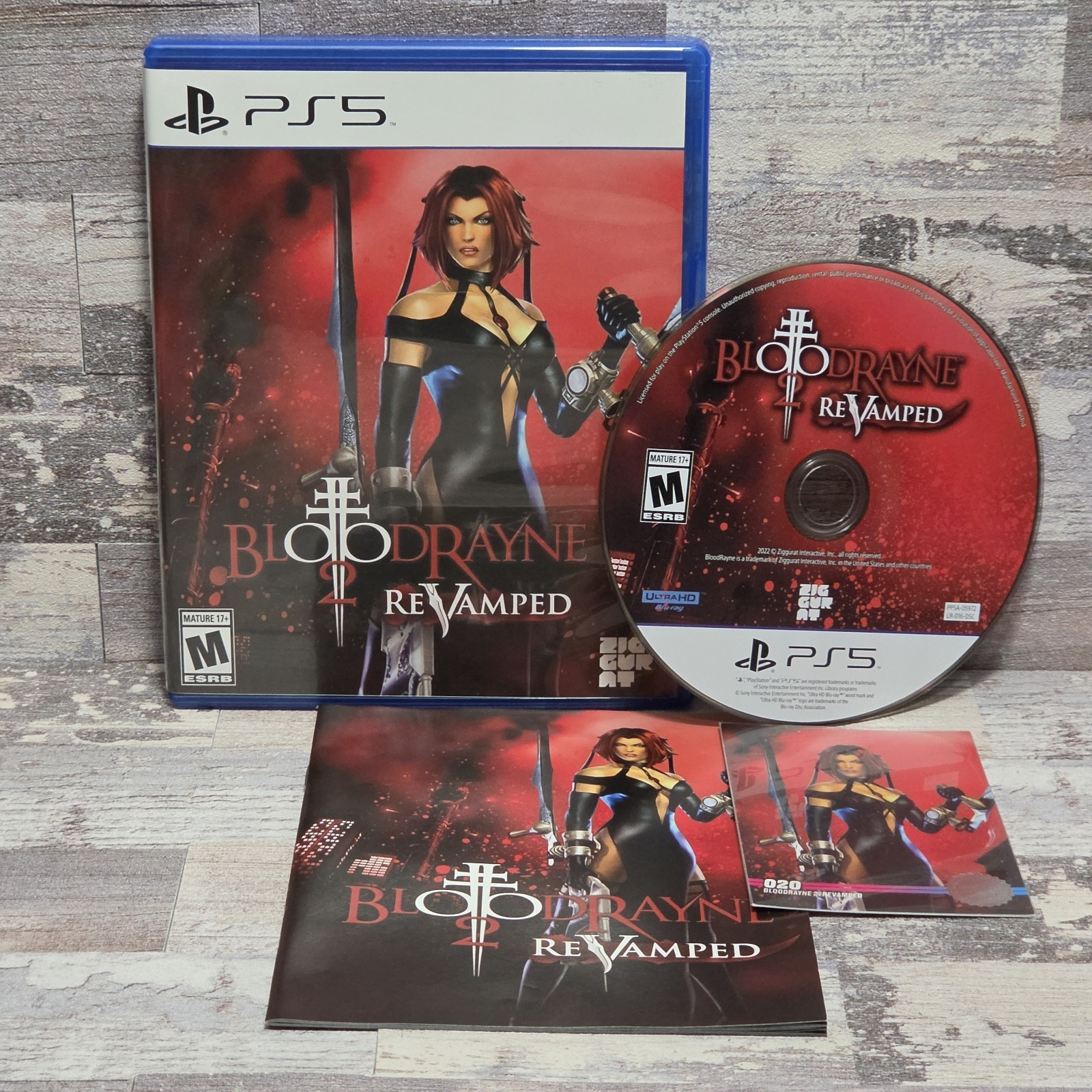 Bloodrayne 2 Revamped (Limited Run Games) (PlayStation 5) Complete CIB Tested