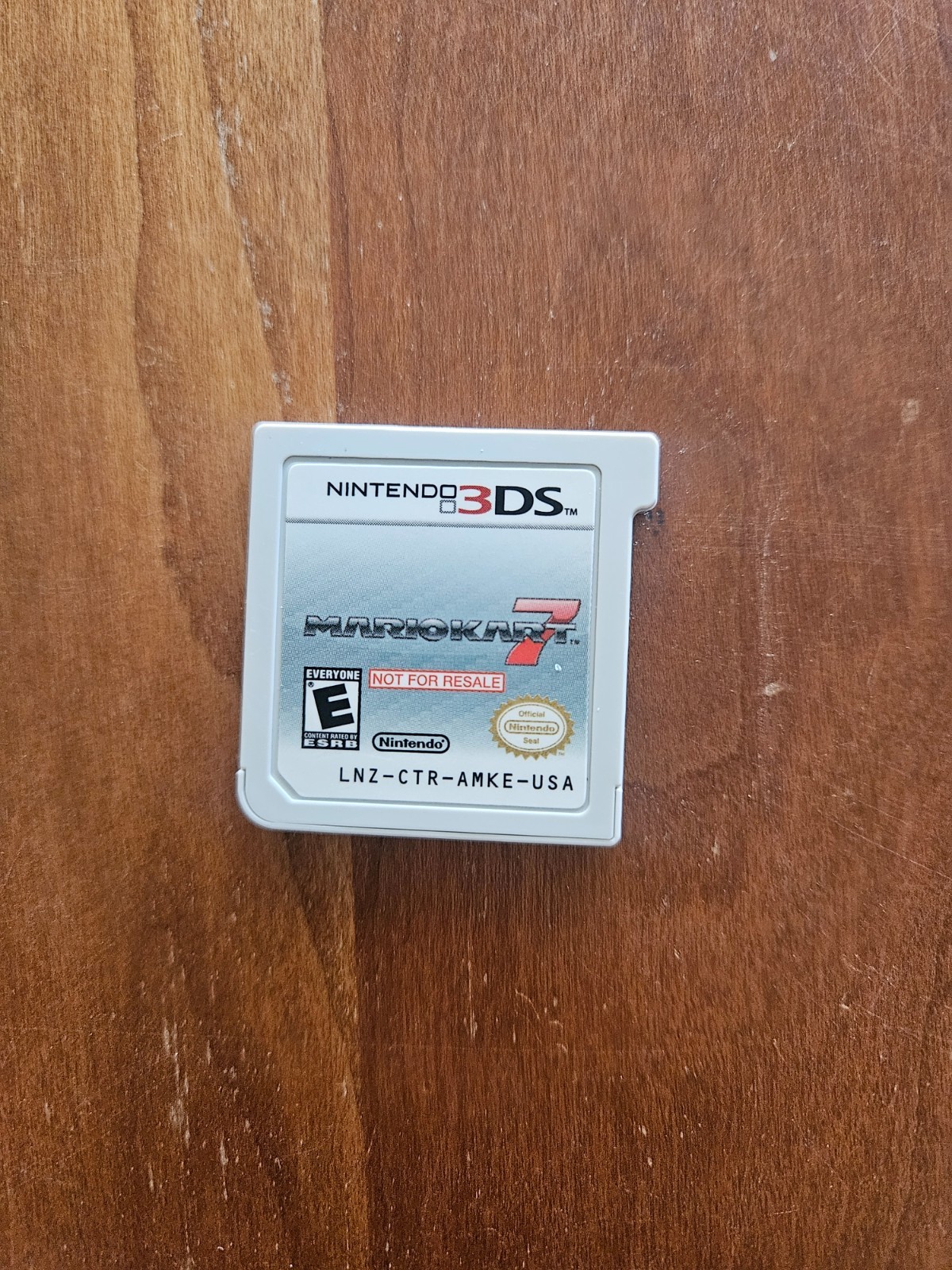 Nintendo 3DS Mario Kart 7 Demo Not for Resale! Authentic Game Cartridge WOW