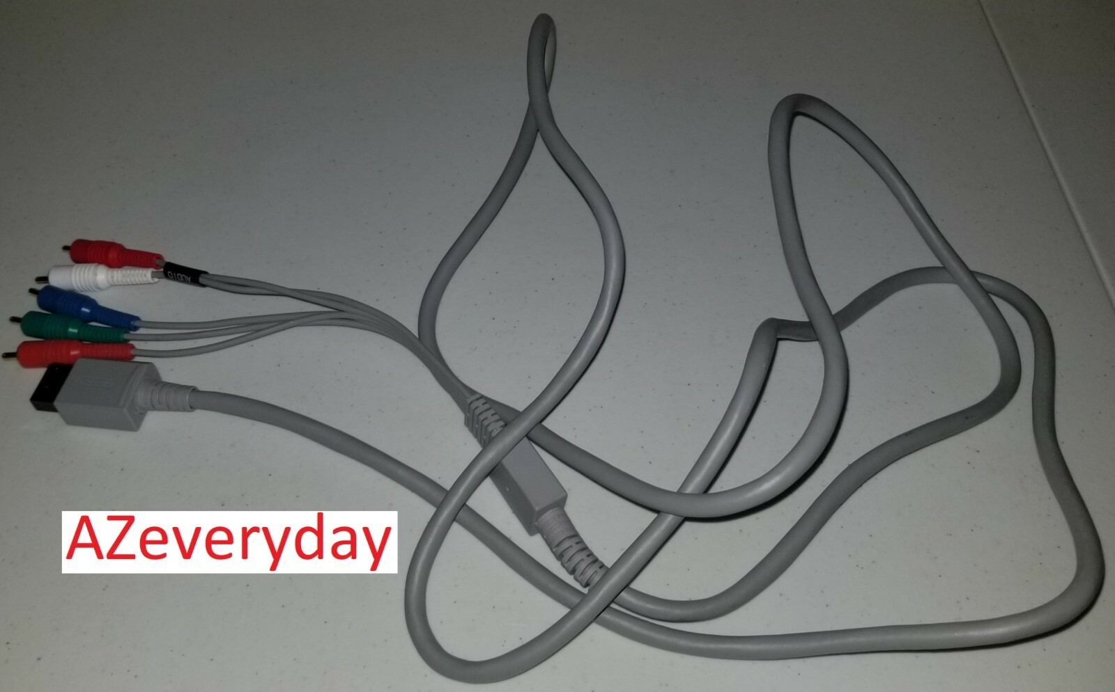 Nintendo Wii COMPONENT Cable Official Genuine cord/wire OEM 480p YPbPr_RVL-011