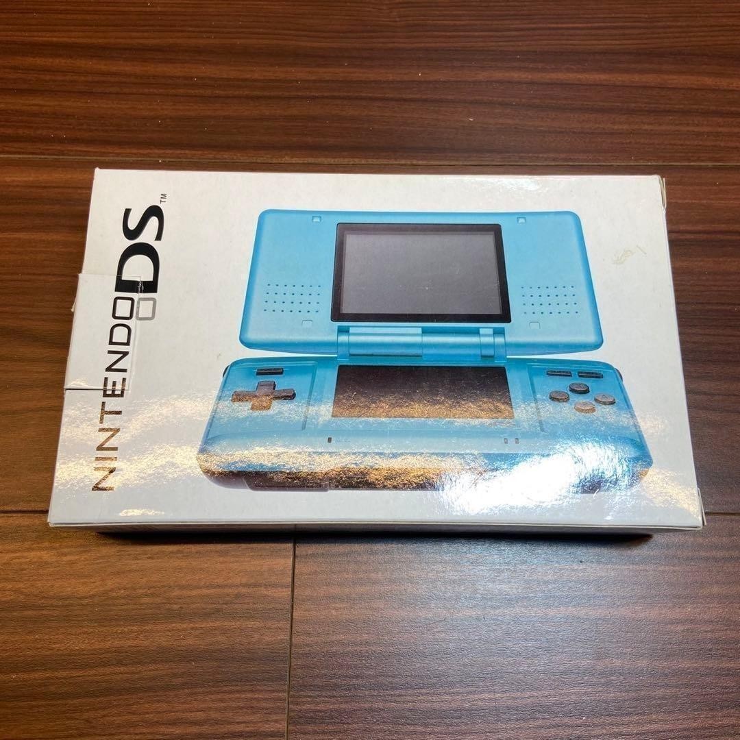 Nintendo DS console, turquoise blue, 5475