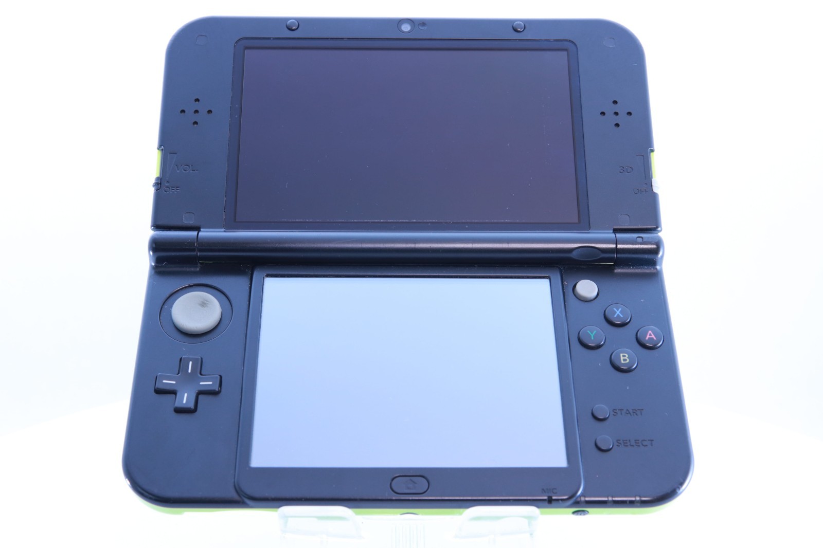 New Nintendo 3DS LL XL Lime Black [Rank : B]Region-locked