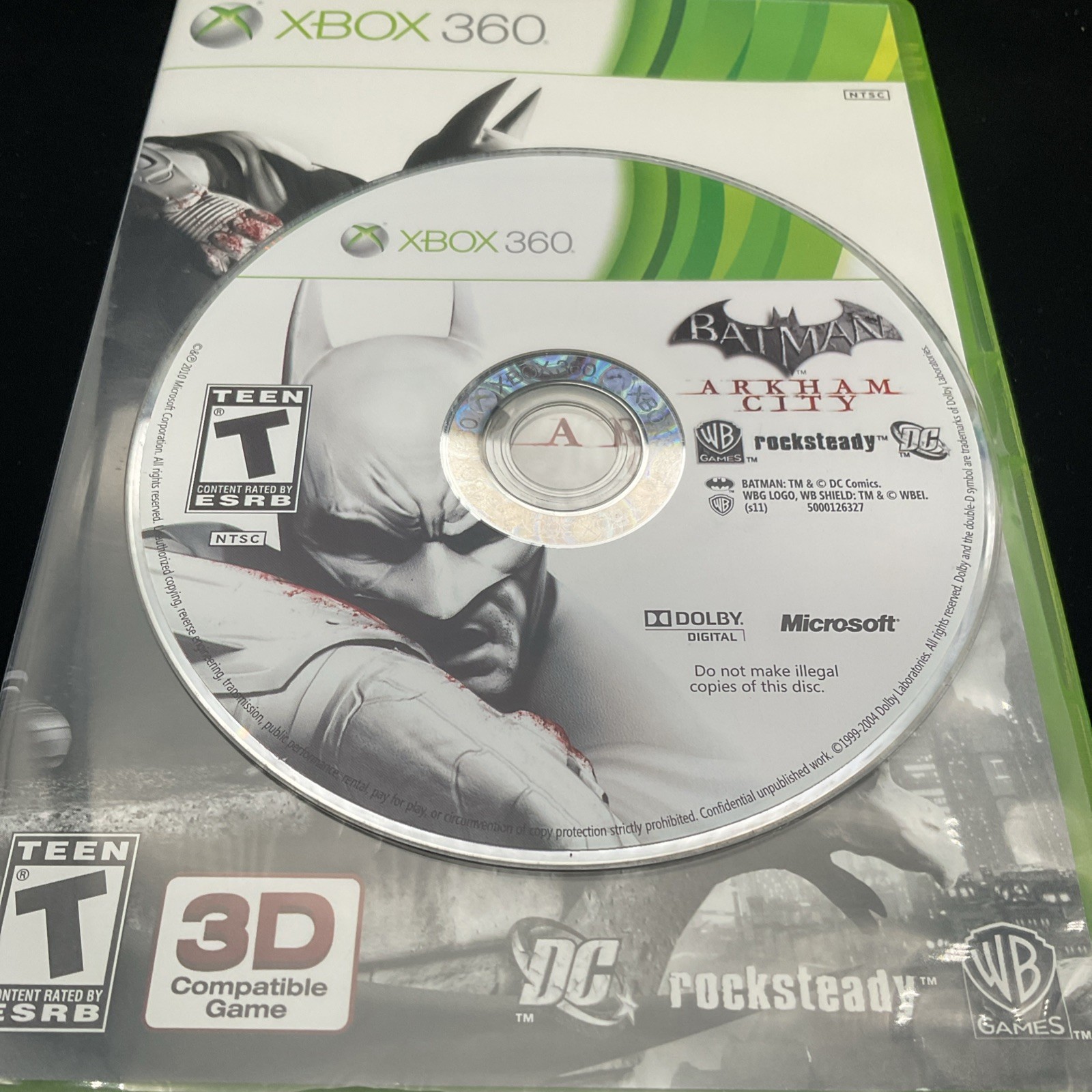 Batman: Arkham City (Xbox 360) Tested & Working Clean 1 YR Warranty Refurbished