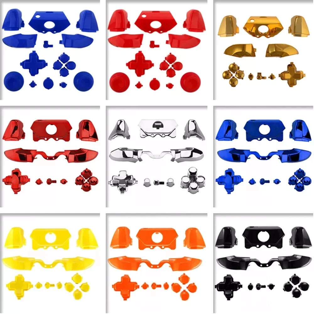 New Full Set Buttons Replacement Parts for Xbox One Controller 3.5 mm Jack Elite