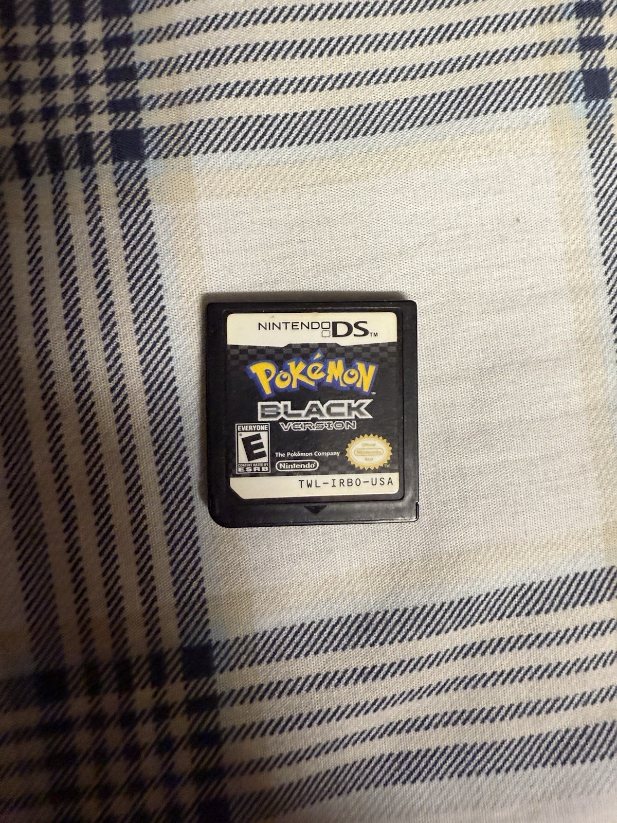 Pokemon Black and White, AUTHENTIC & TESTED. Has Case, Cart & manual In Picture