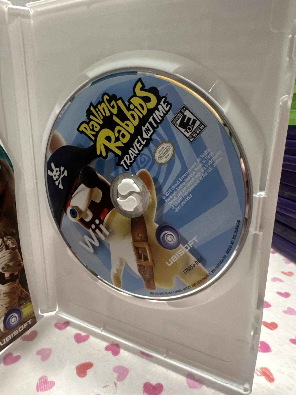 Lot Of 3 Rayman Raving Rabbids Nintendo Wii Tested Working
