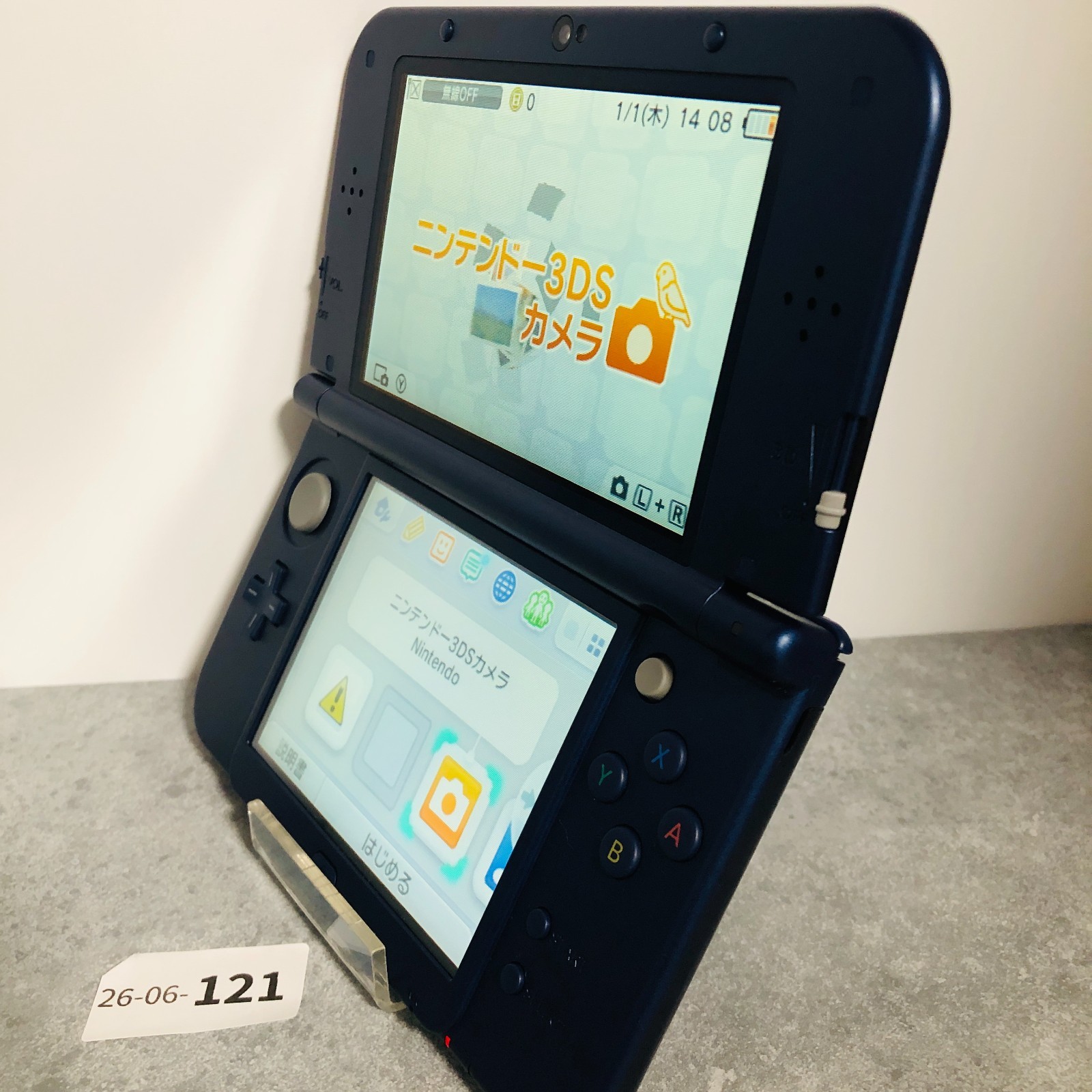 [Top IPS / EX+5] New Nintendo 3DS LL XL Metallic Blue NTSC-J Japanese ver 06-121
