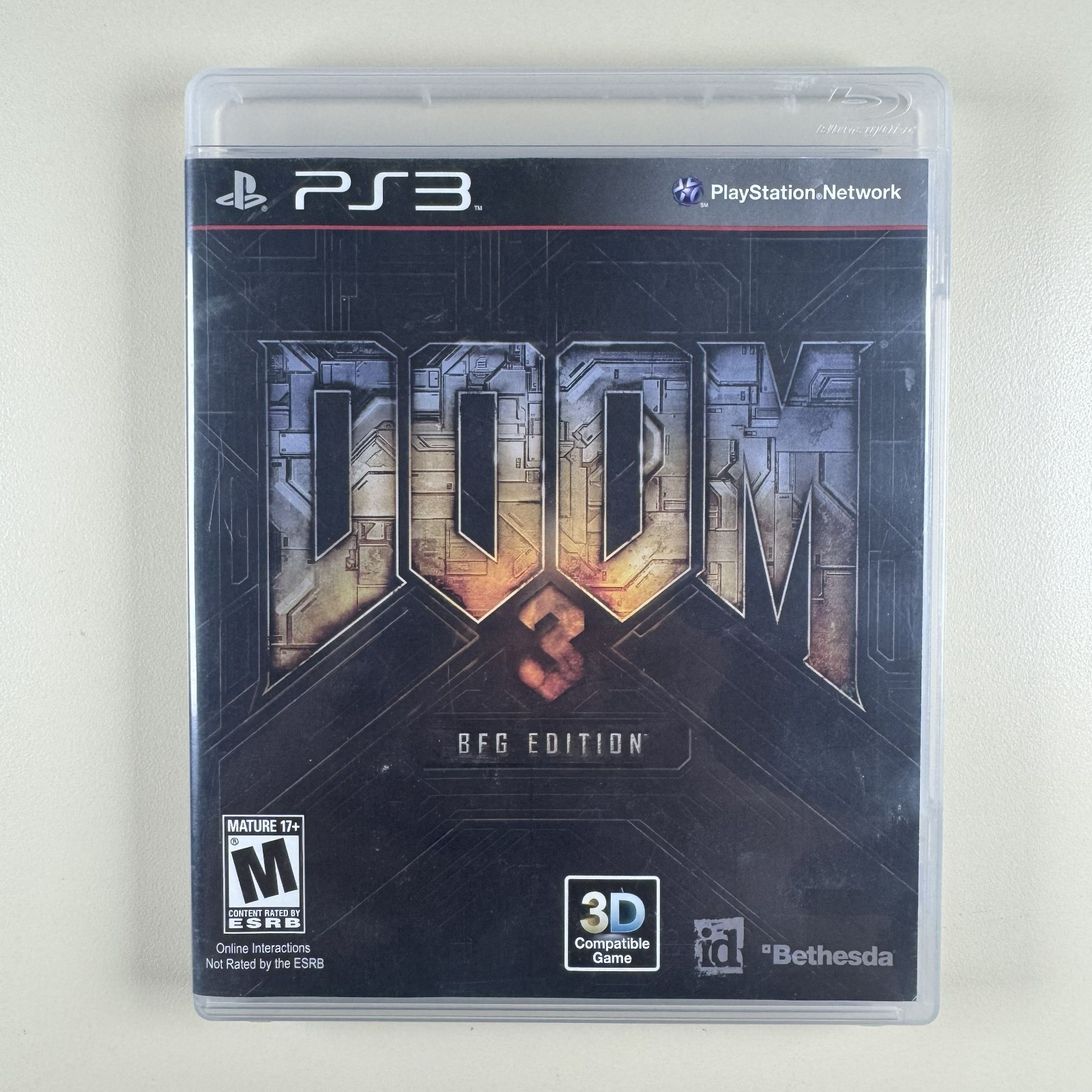 Doom 3 BFG Edition [Playstation 3-CIB-Tested]