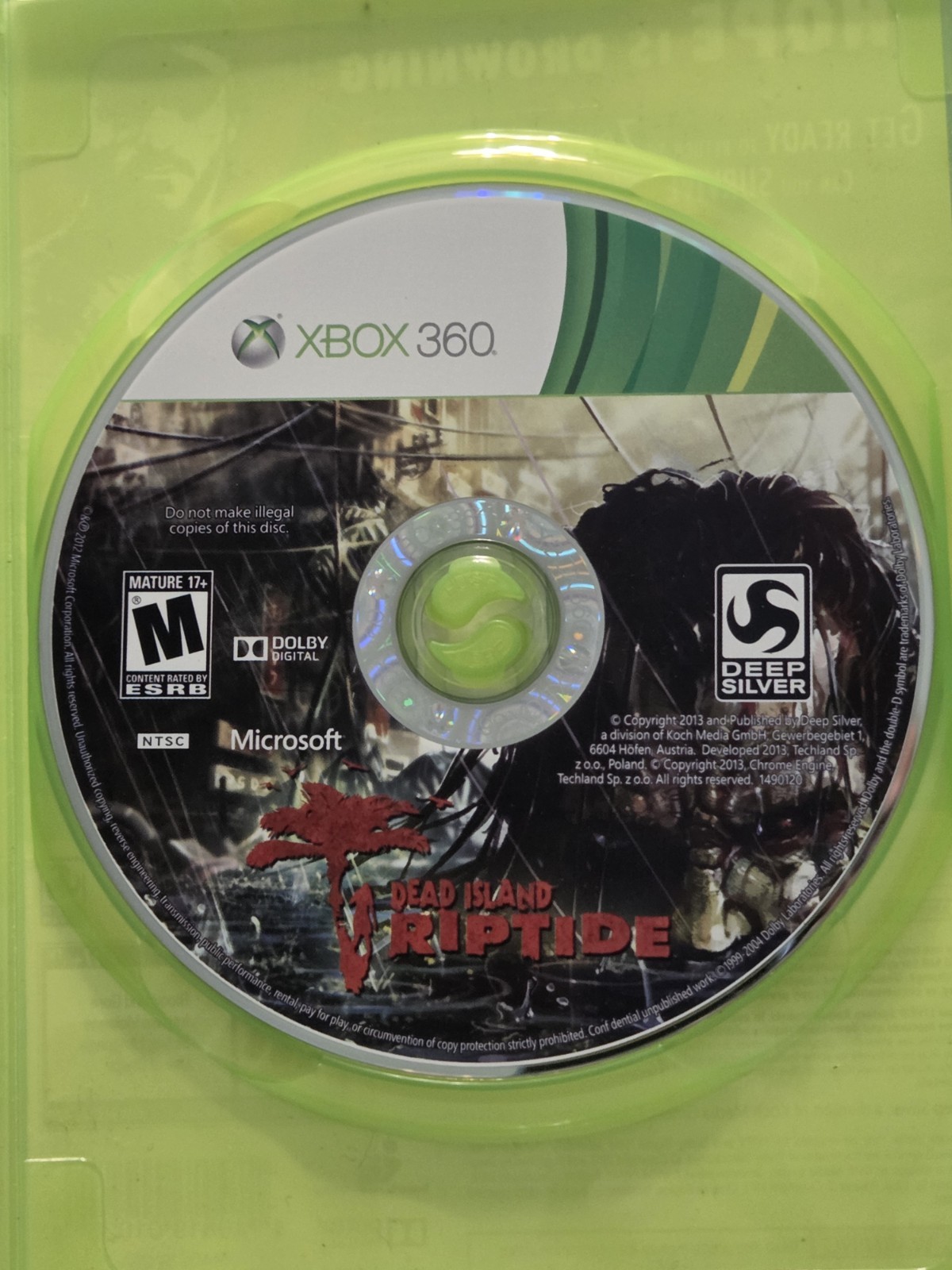 Dead Island Riptide Special Edition Microsoft Xbox 360 2013 Complete