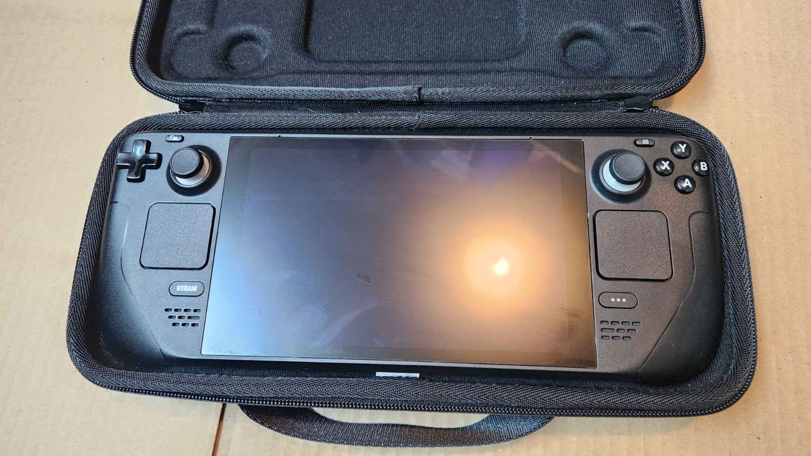 Valve Steam Deck 256GB Handheld Console comes with Case